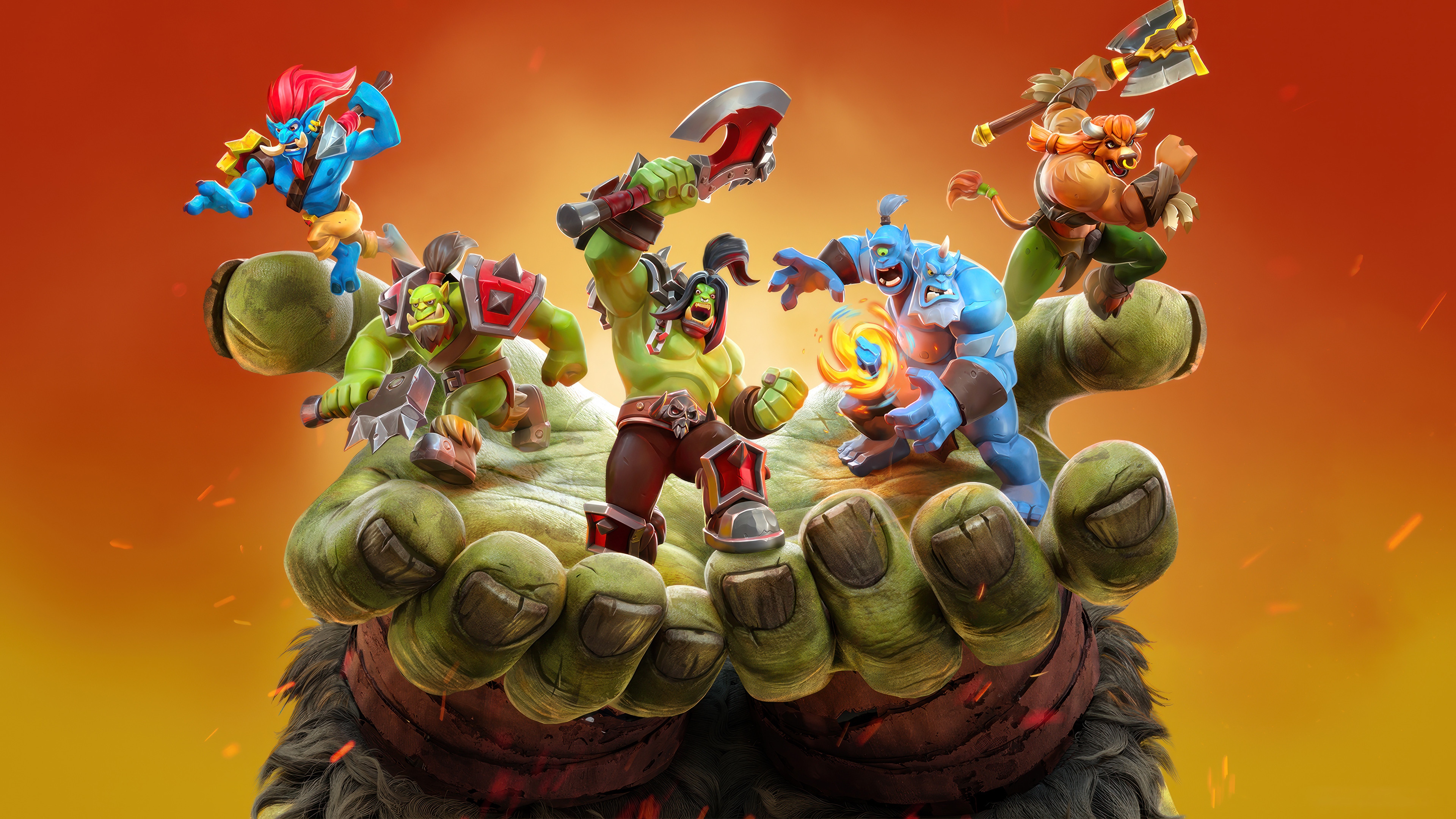 Warcraft Rumble 4K HD Wallpaper
