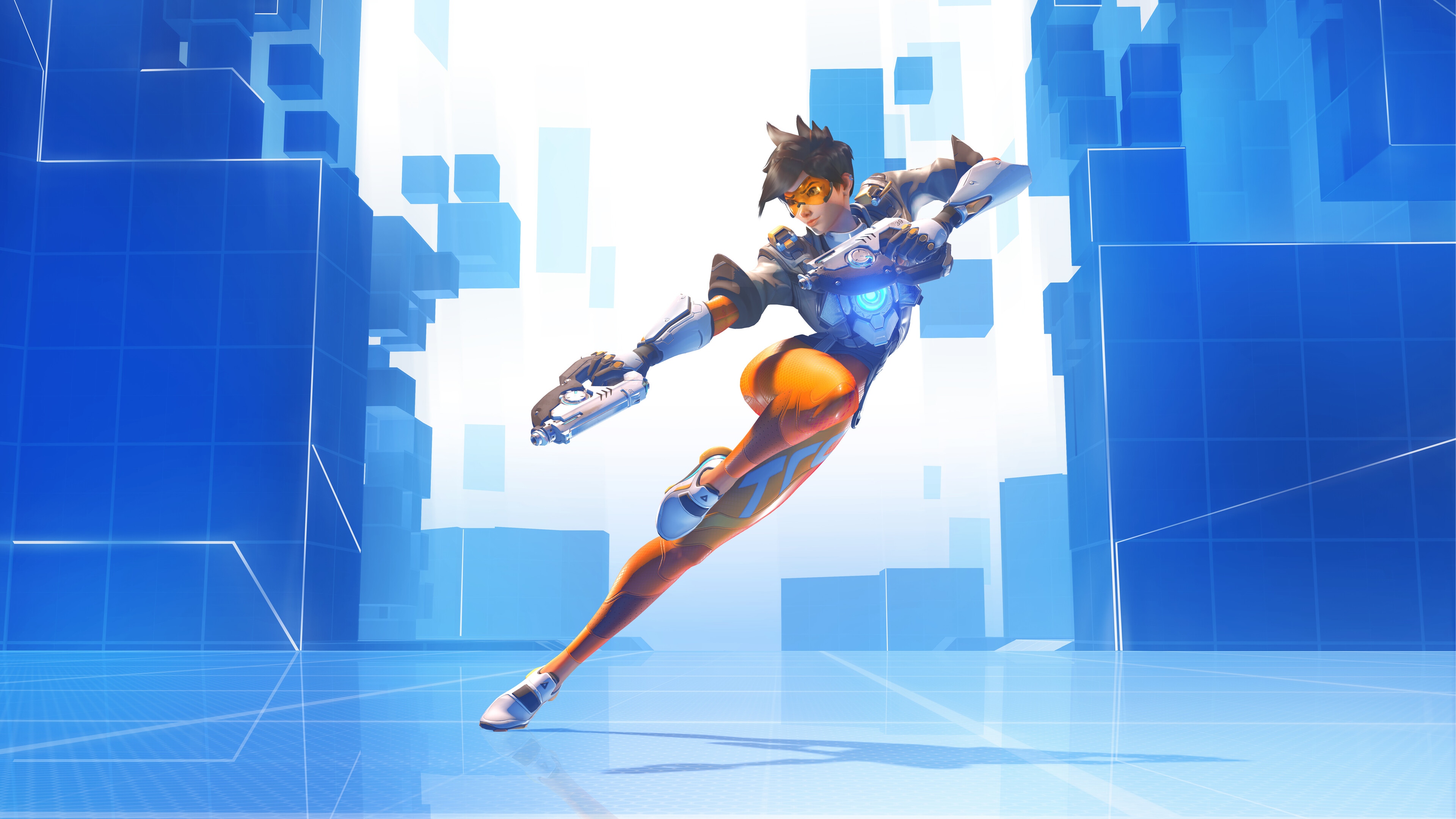 Tracer from Overwatch in 4K HD Wallpaper