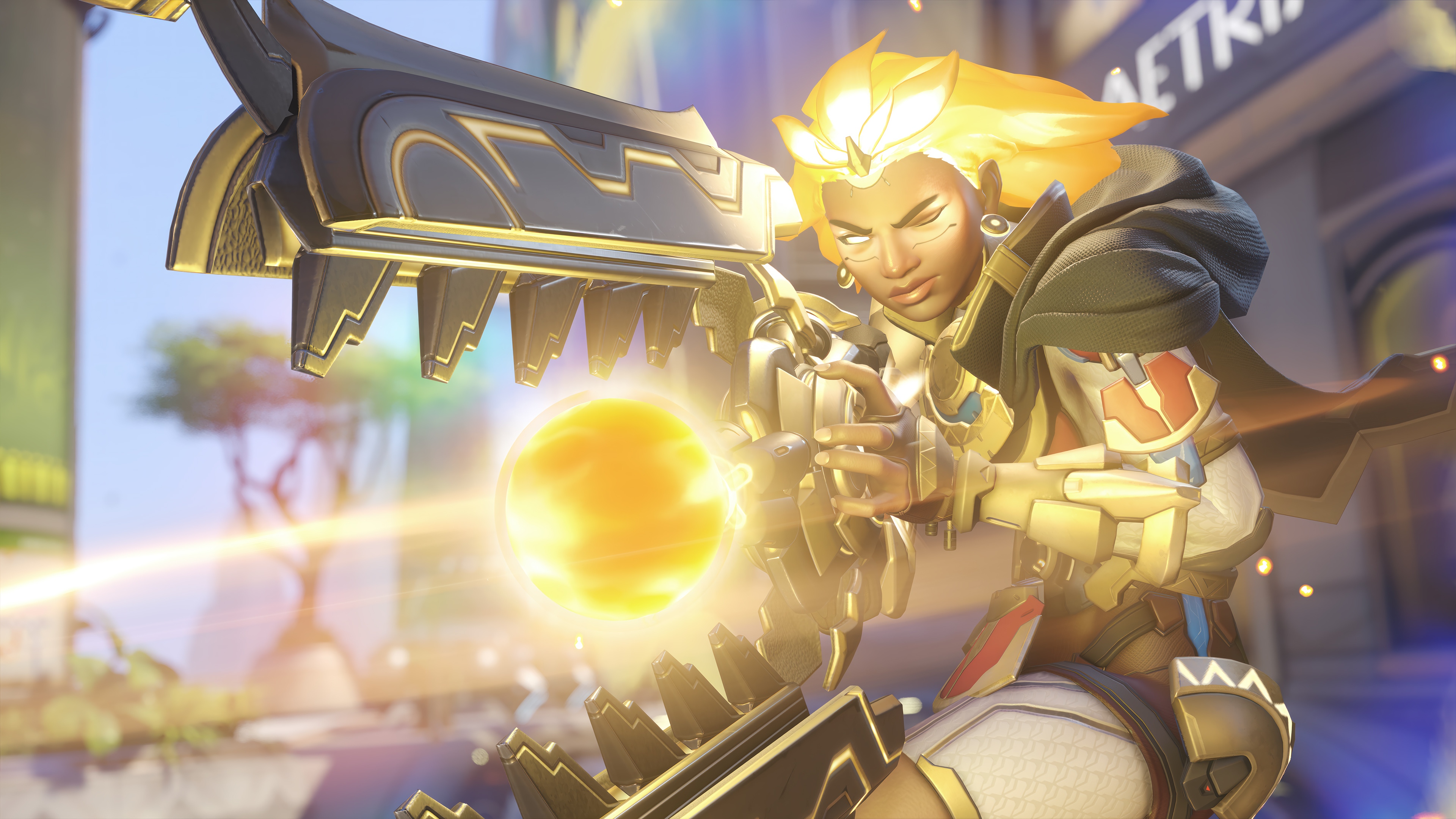 Overwatch 2: Illari with Sun Weapon HD Wallpaper