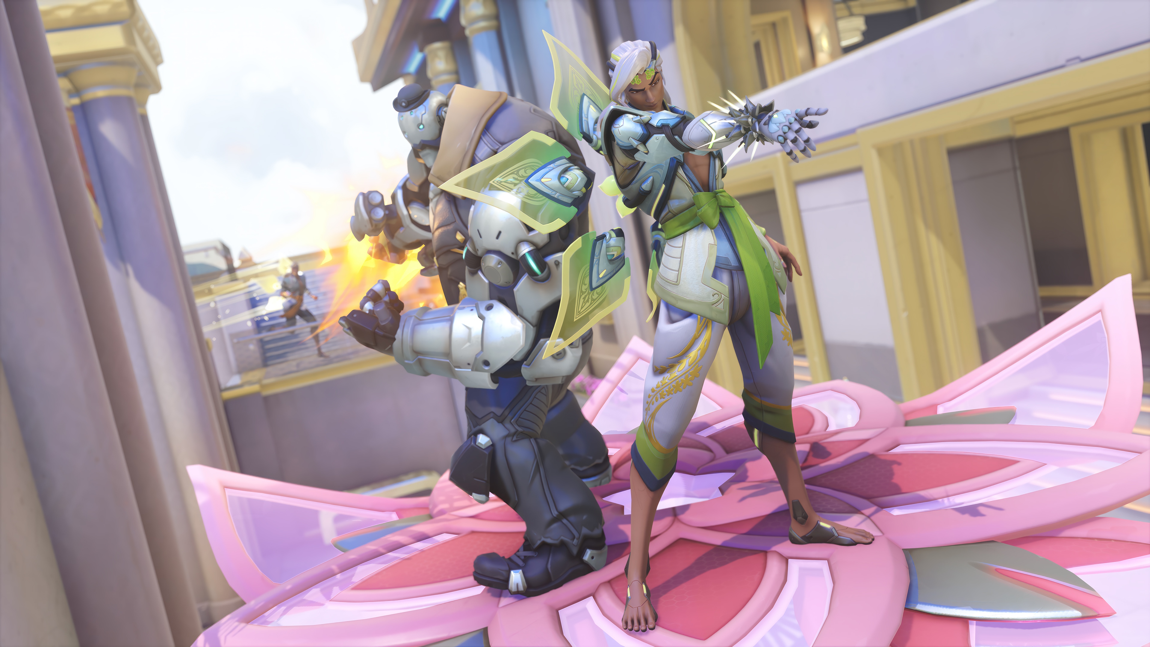 Overwatch 2: Lifeweaver and Ramattra in 4K HD Wallpaper