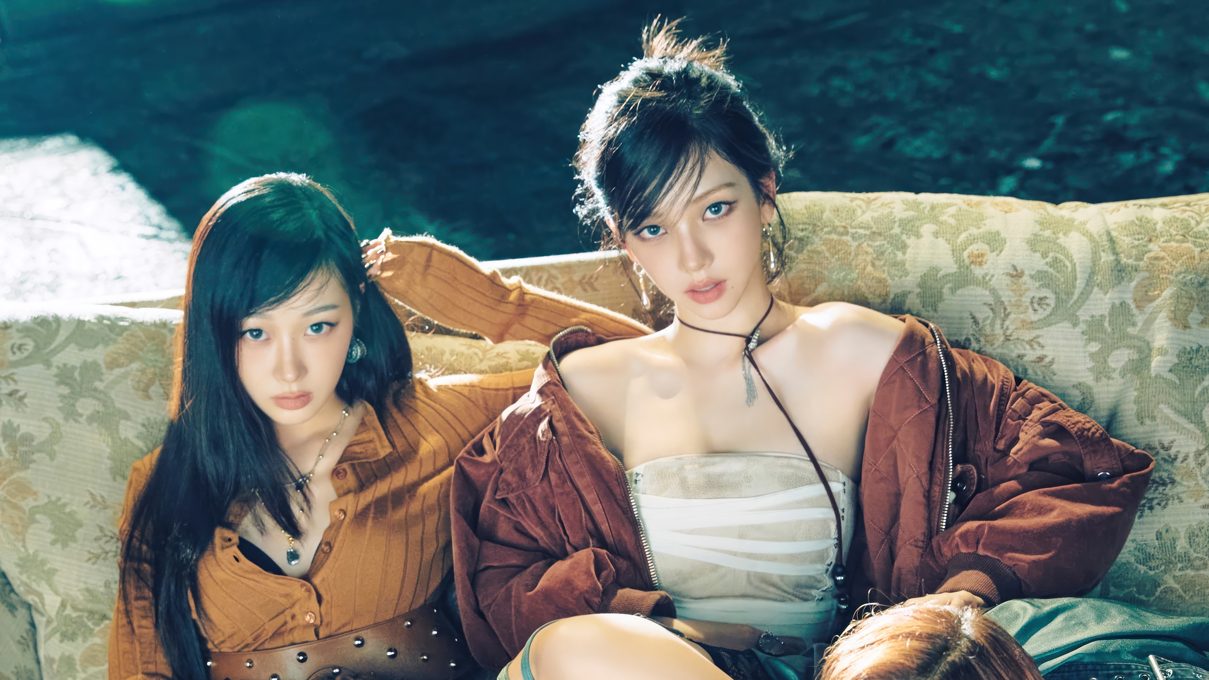 Aespa Giselle and Karina 4K HD Wallpaper