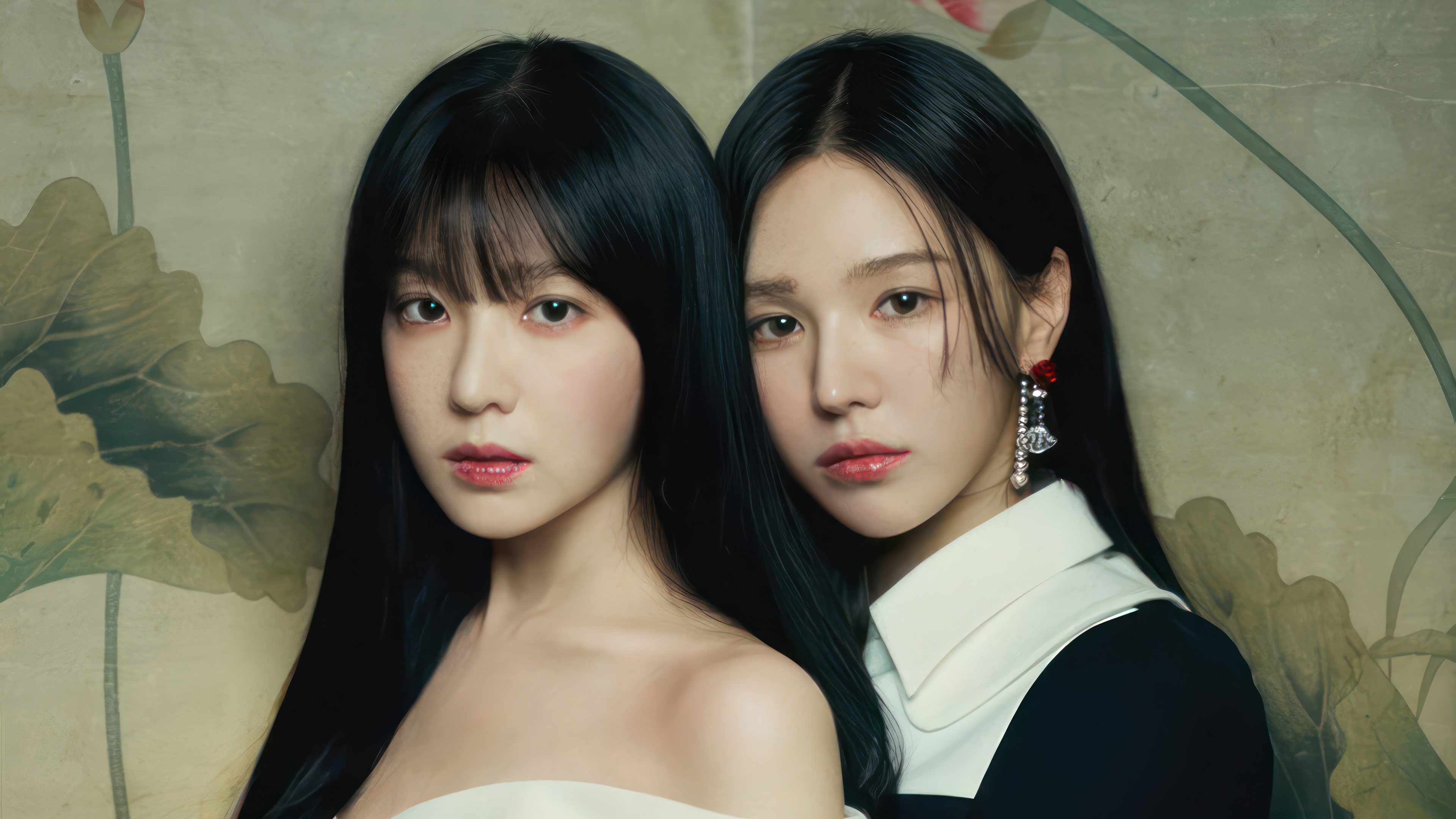 Red Velvet Irene and Wendy Chill Kill 4K HD Wallpaper