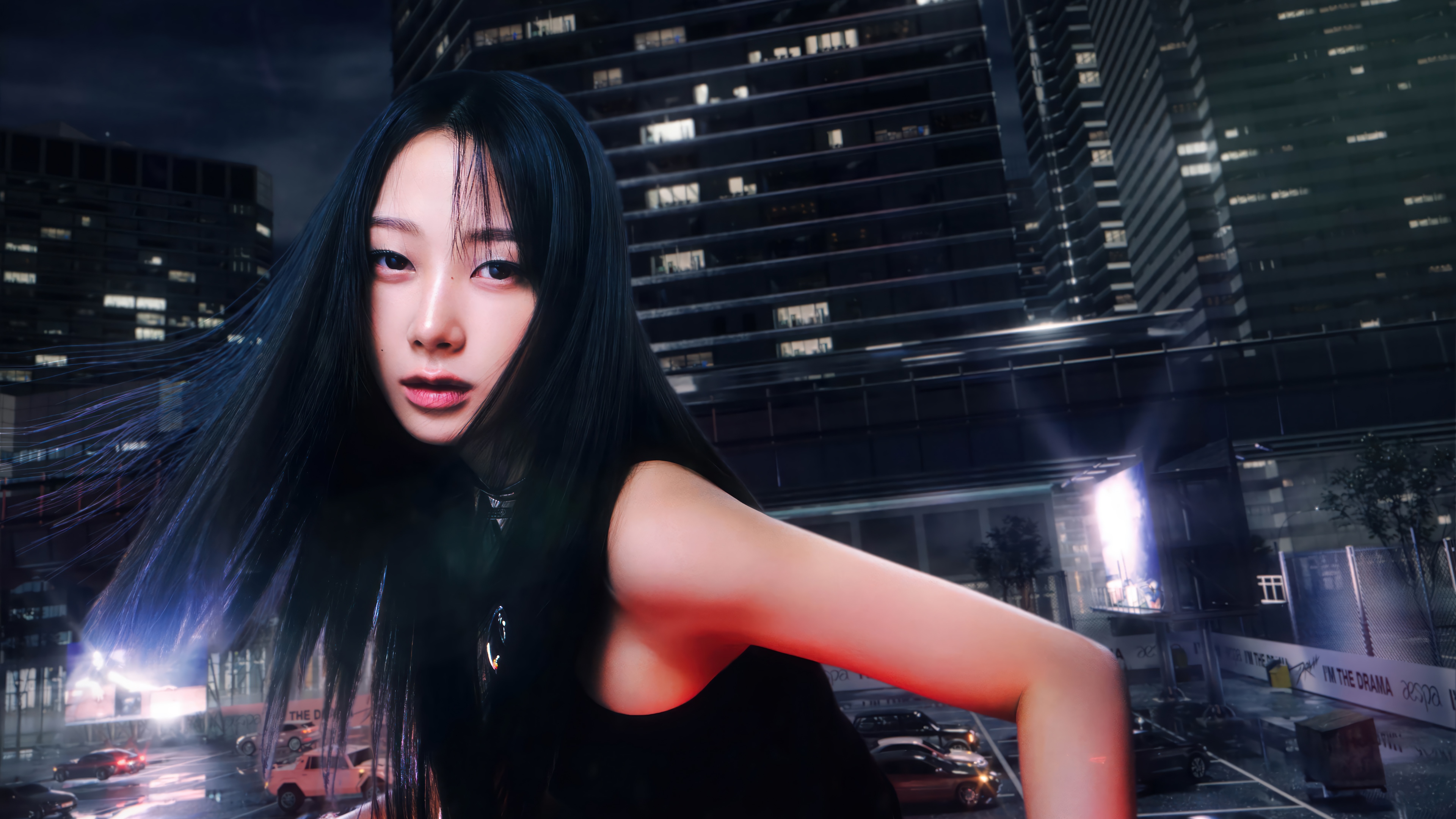 Giselle from Aespa in 4K HD Wallpaper