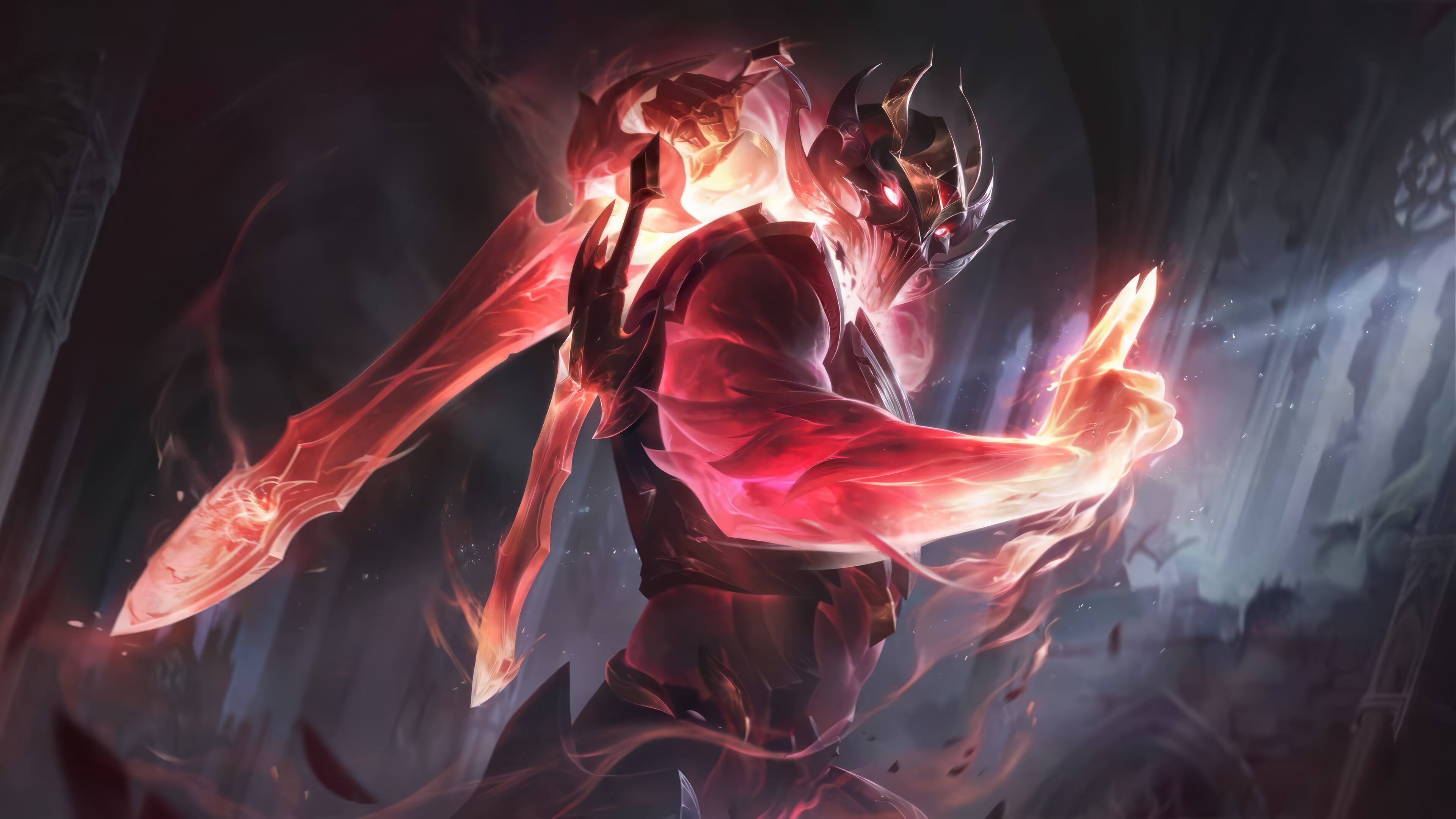 Shen from League of Legends 4K Splash Art HD Wallpaper