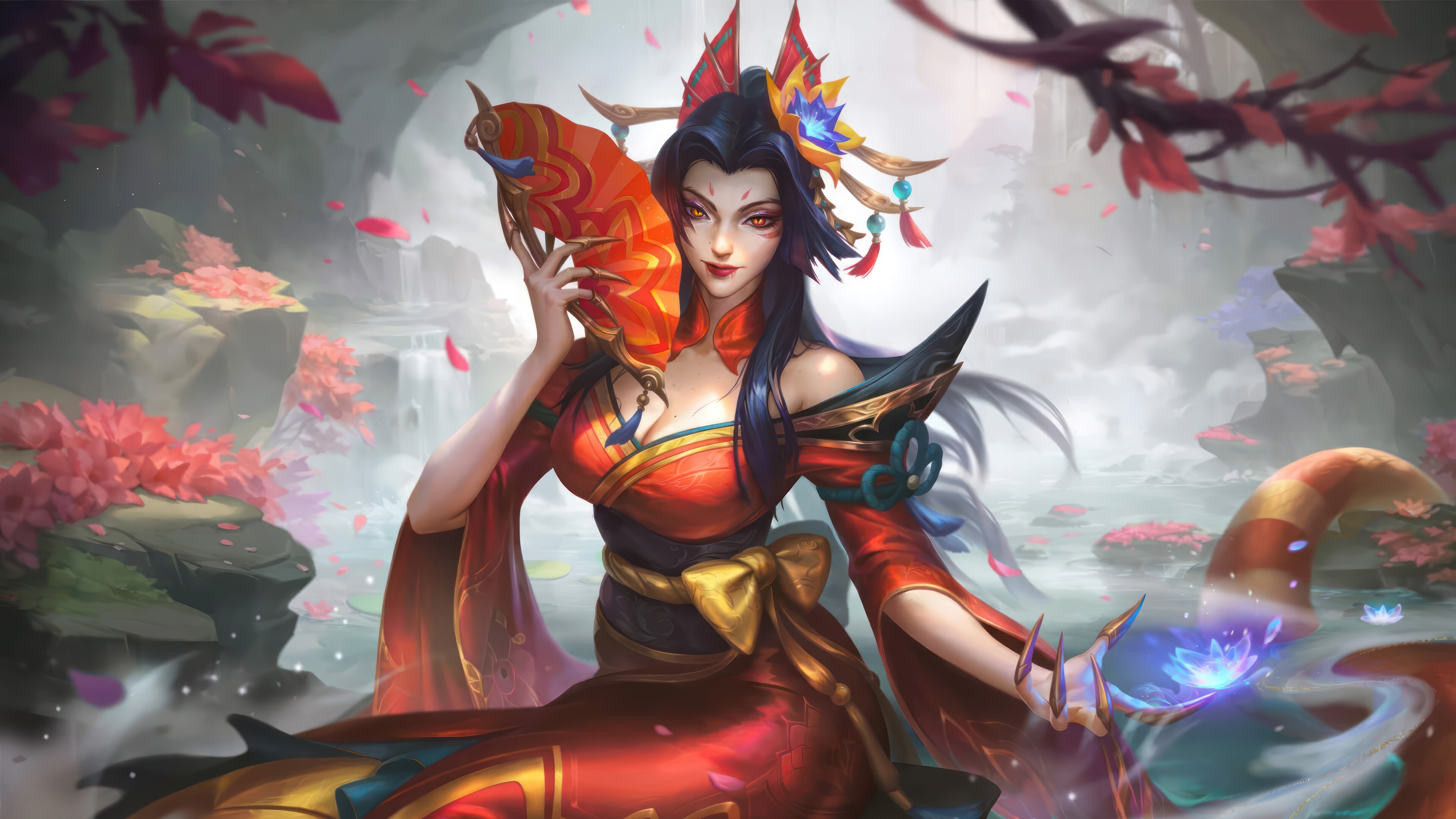 Cassiopeia from League of Legends 4K HD Wallpaper