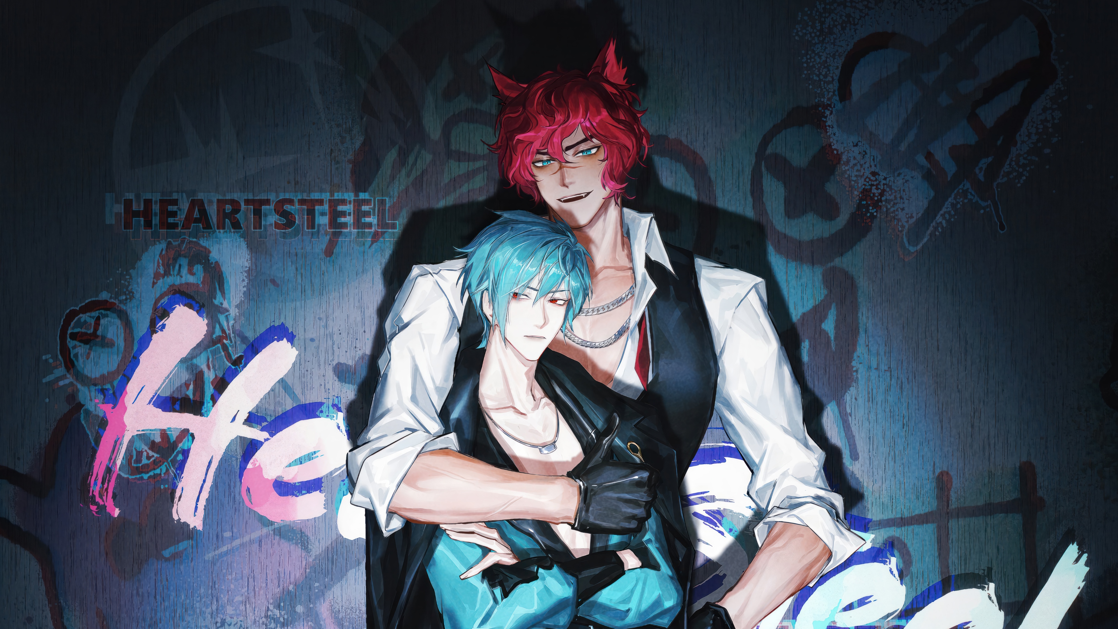 Sett and Aphelios from Heartsteel League of Legends 4K HD Wallpaper