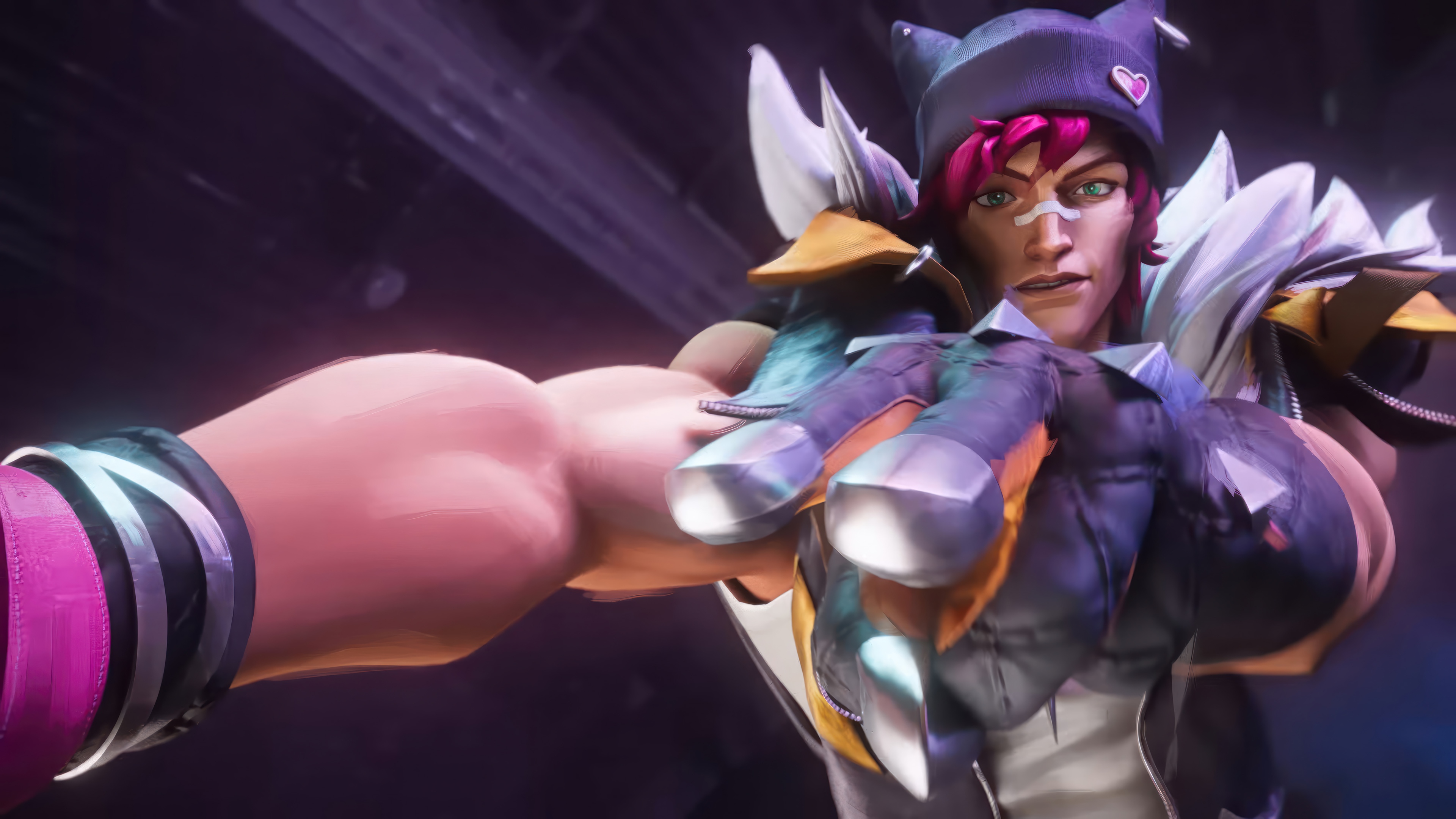 Heartsteel Sett from League of Legends 4K HD Wallpaper
