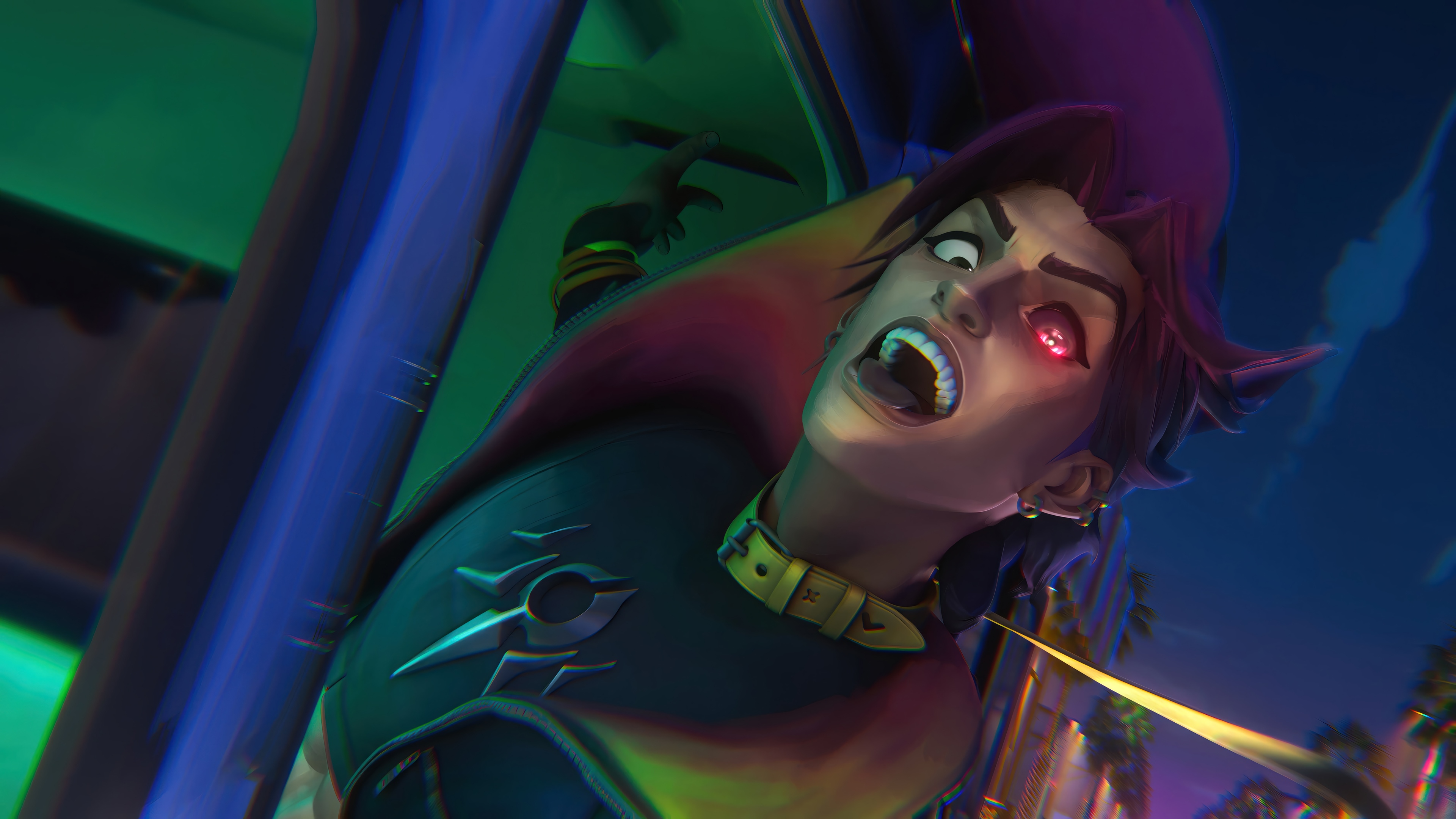 Heartsteel Kayn in League of Legends 4K HD Wallpaper