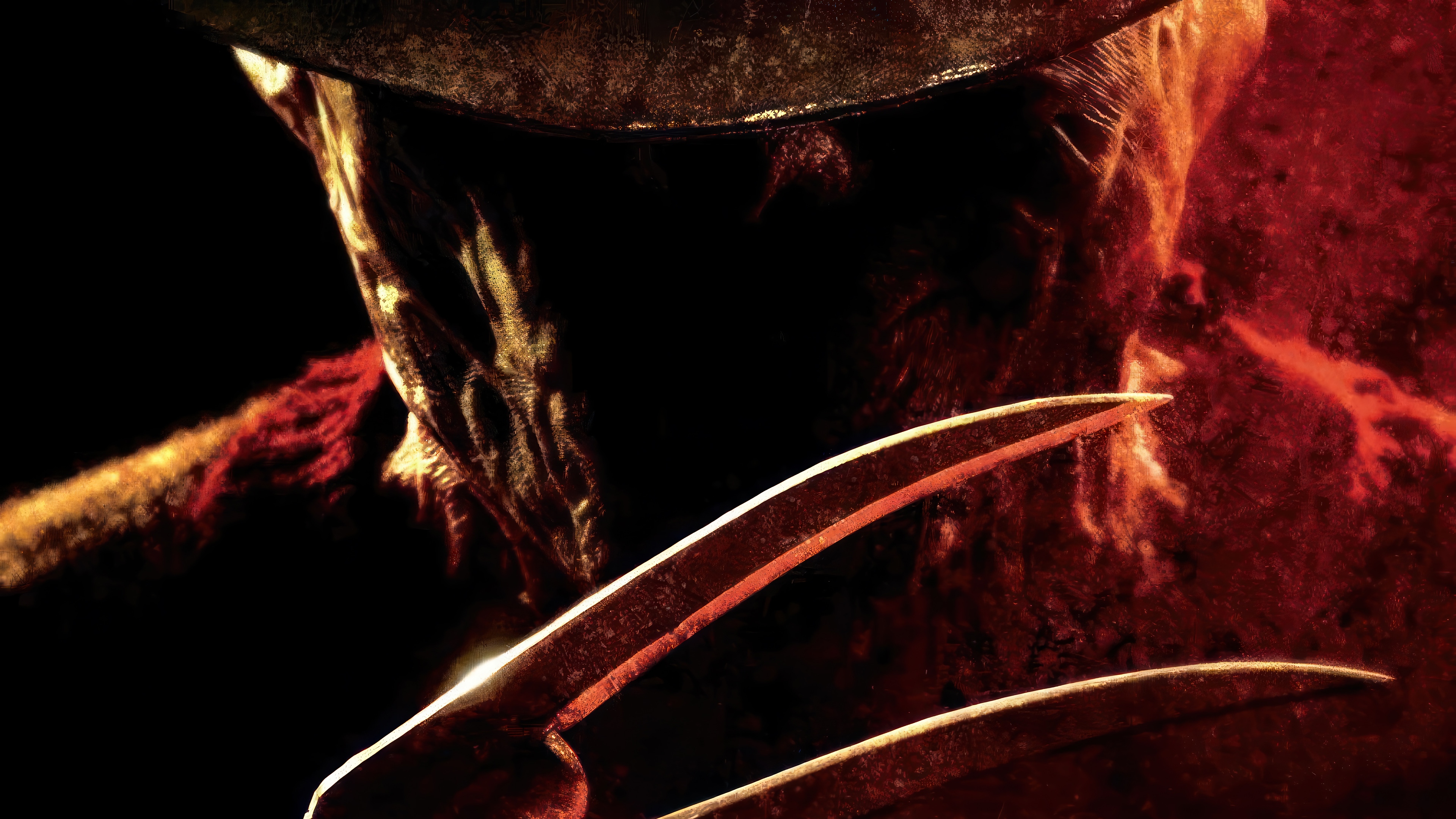 Freddy Krueger from A Nightmare on Elm Street 4K HD Wallpaper