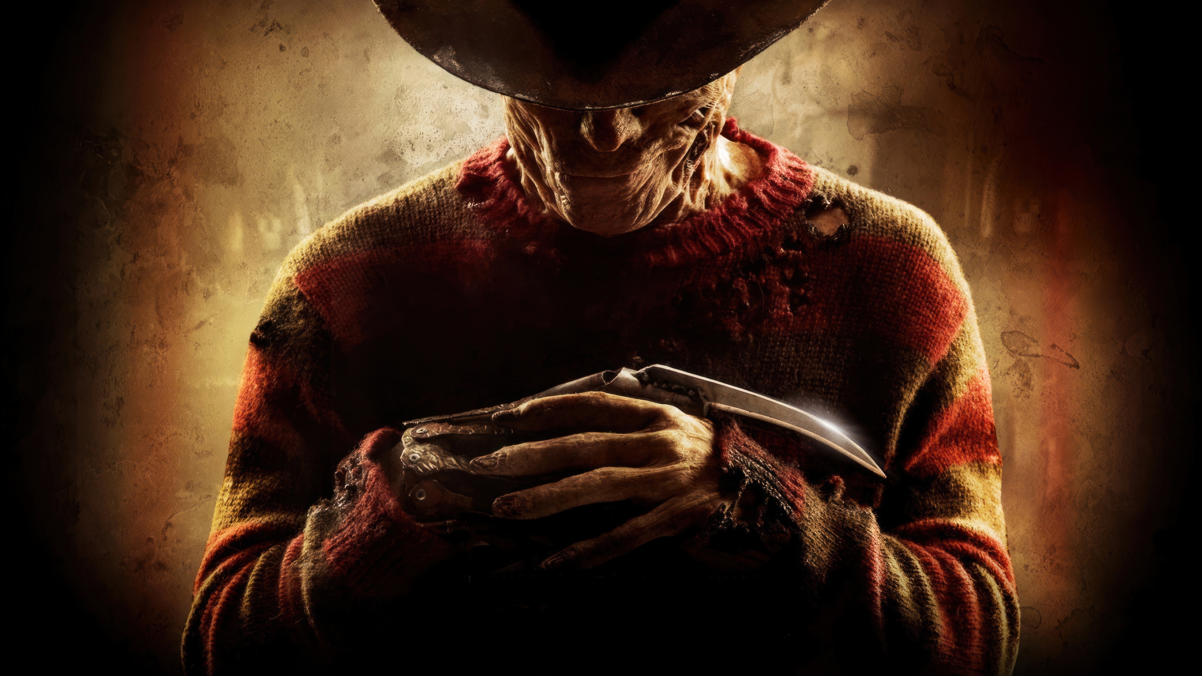 Freddy Krueger A Nightmare on Elm Street 4K HD Wallpaper