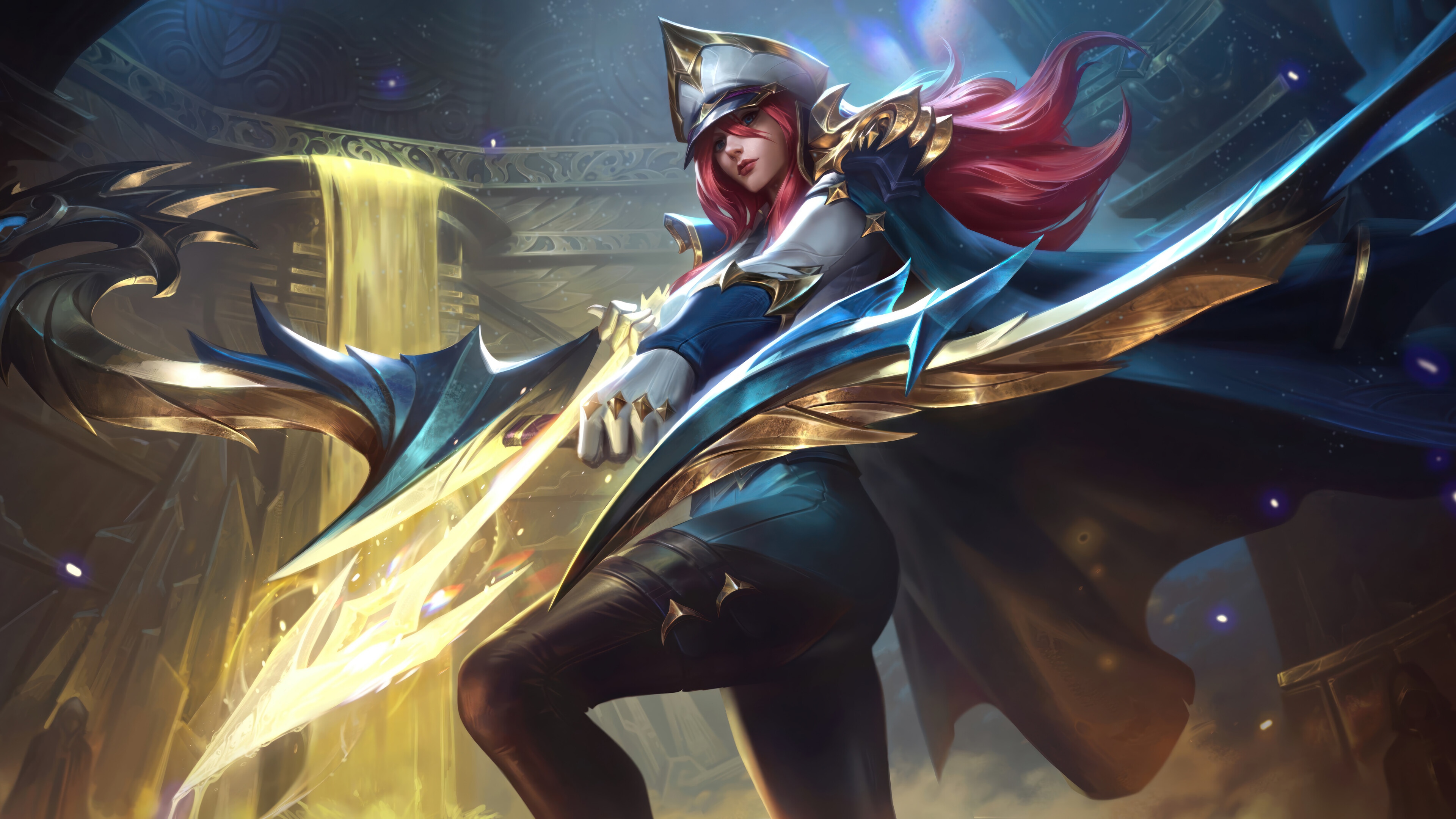 Ashe from League of Legends 4K HD Wallpaper