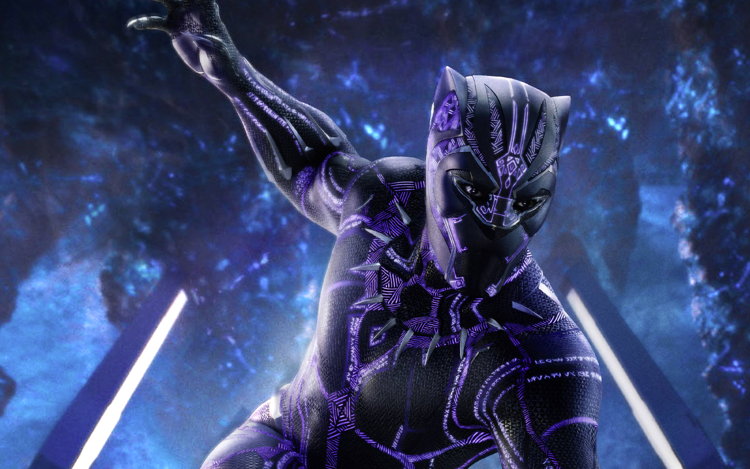 Black Panther from Marvel Movies HD Wallpaper