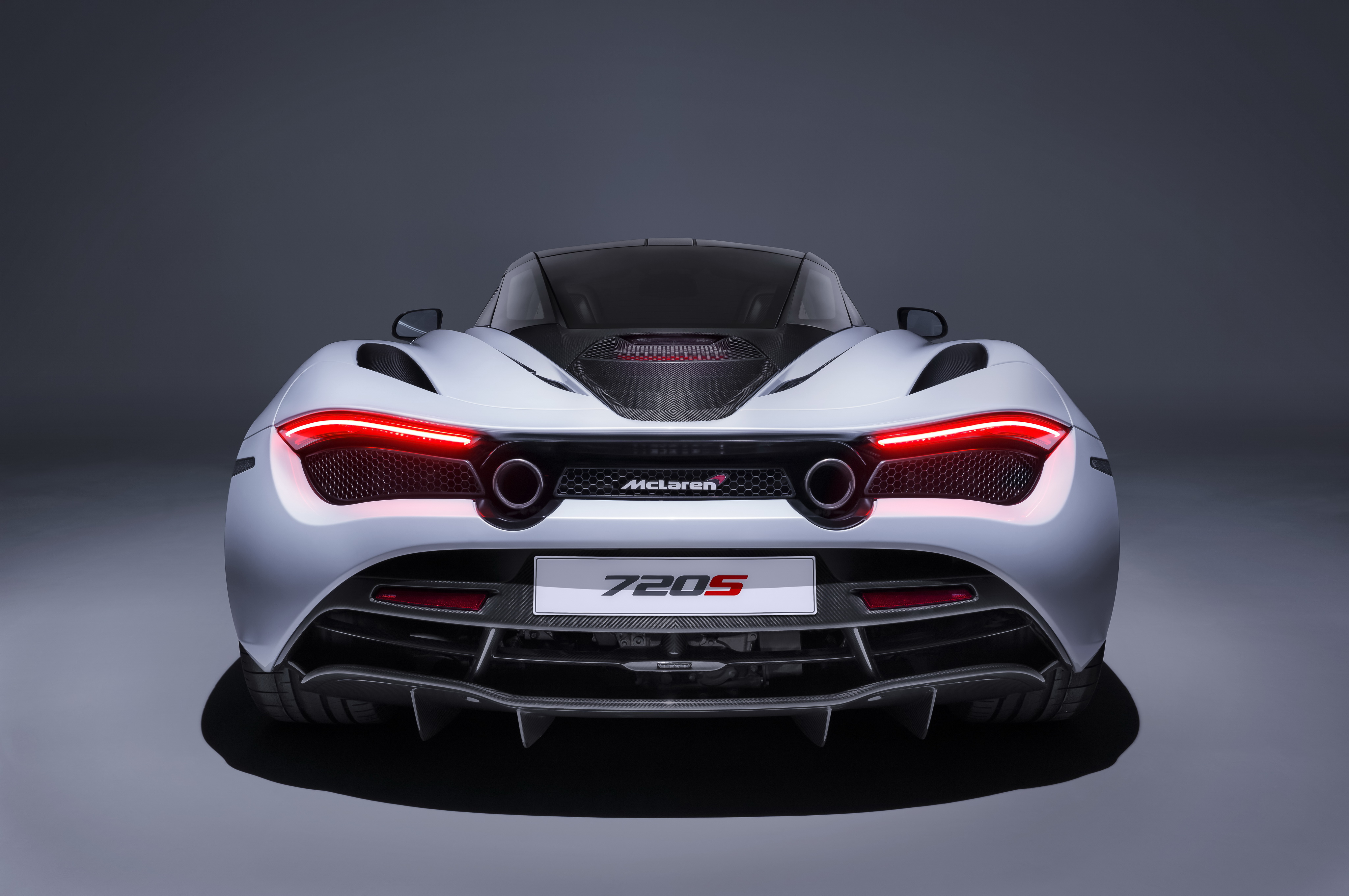 McLaren 720S rear view 4K HD Wallpaper