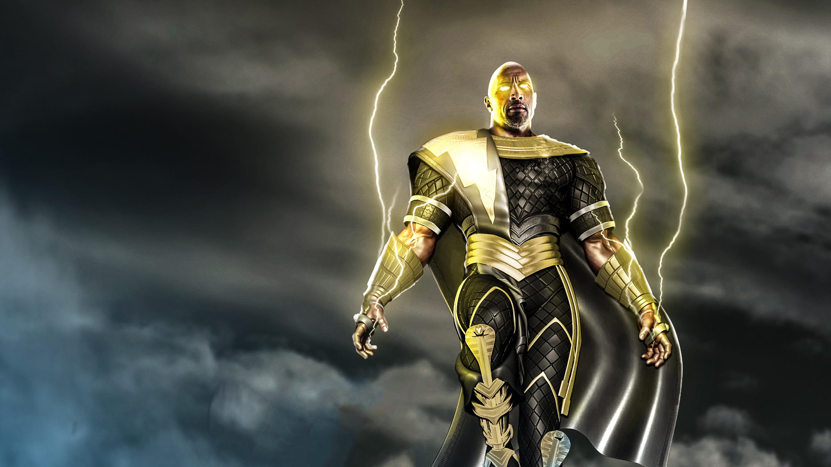 Black Adam from DC Comics HD Wallpaper