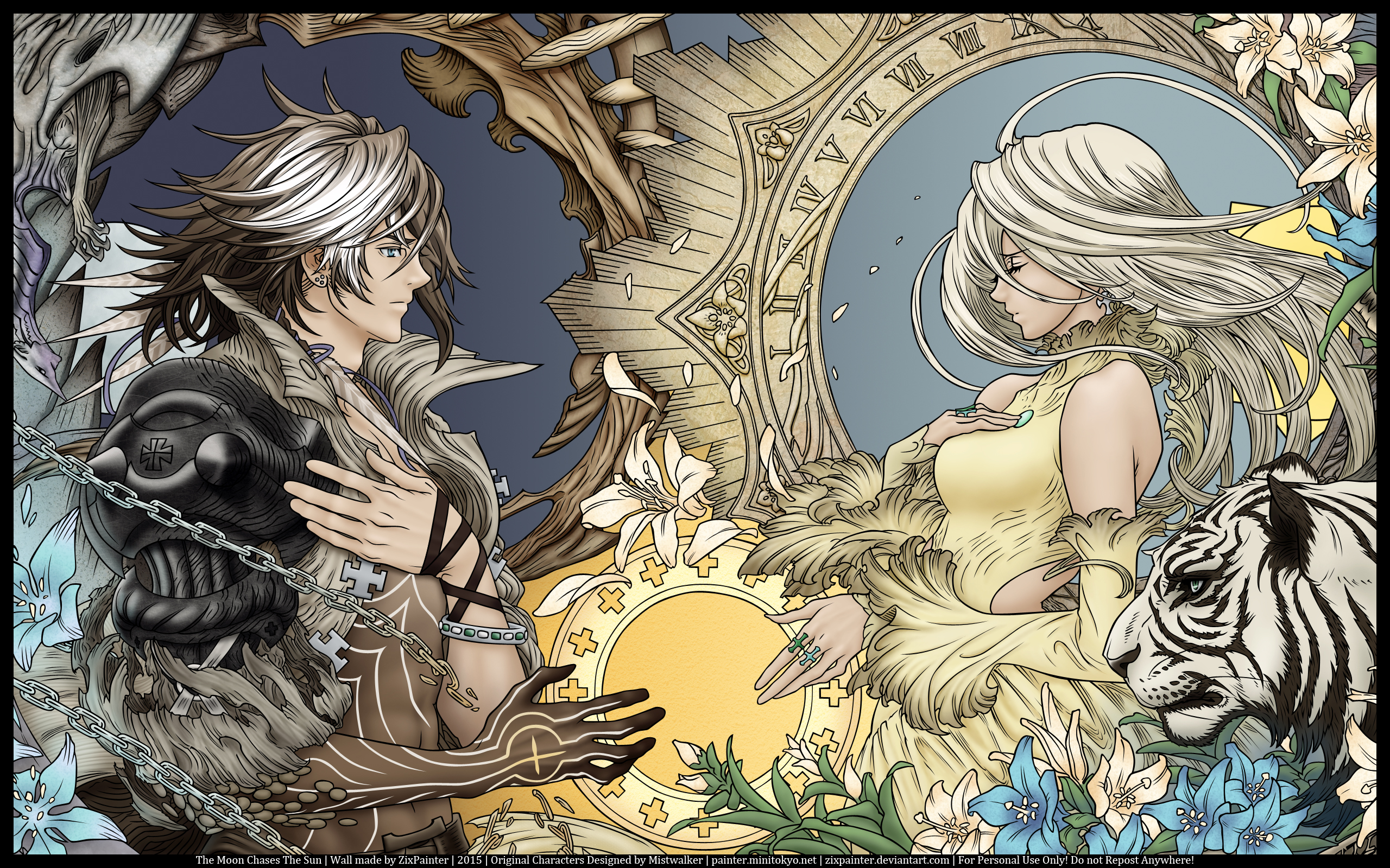 Zael and Calista from The Last Story HD Wallpaper