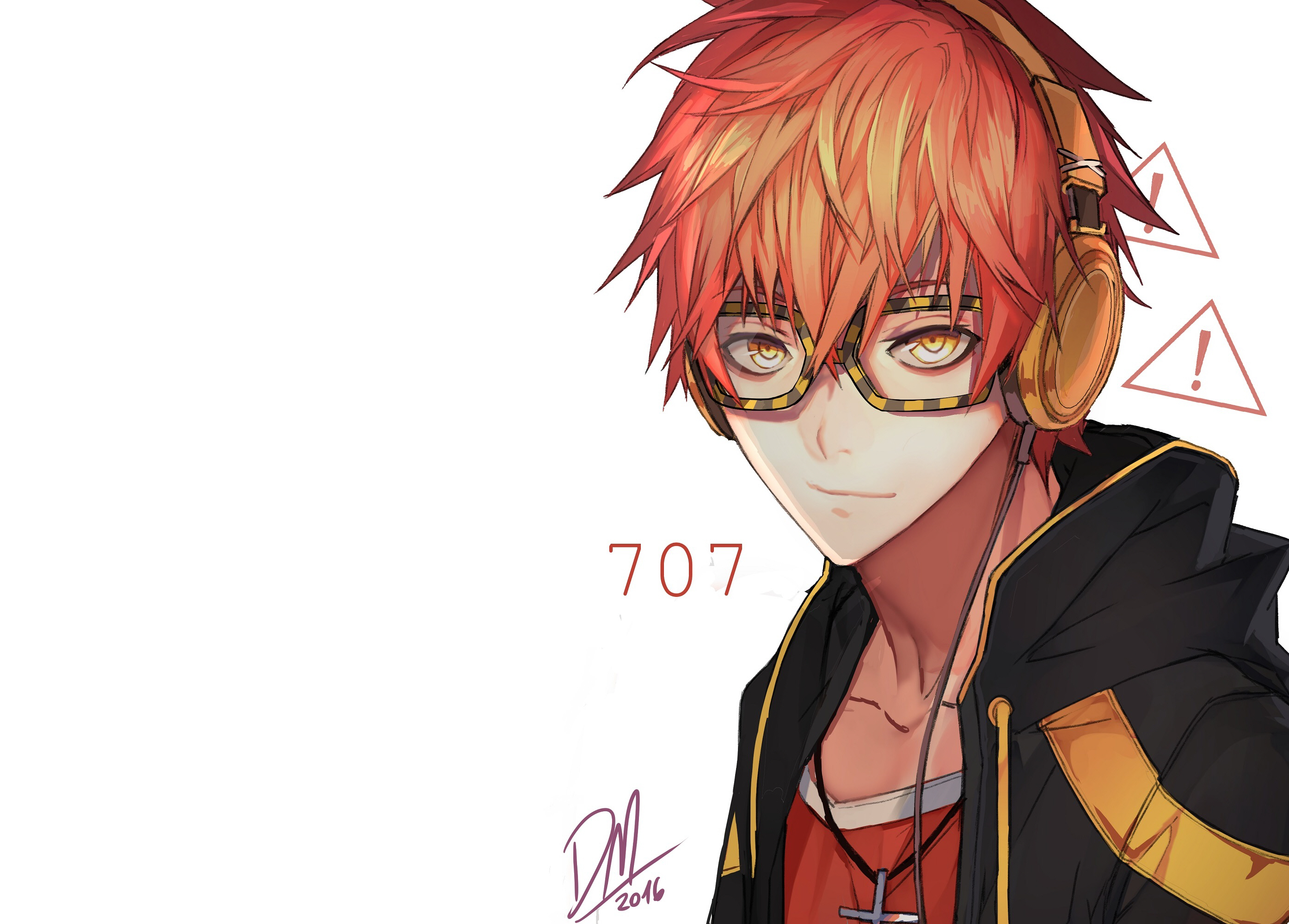 707 from Mystic Messenger HD Wallpaper