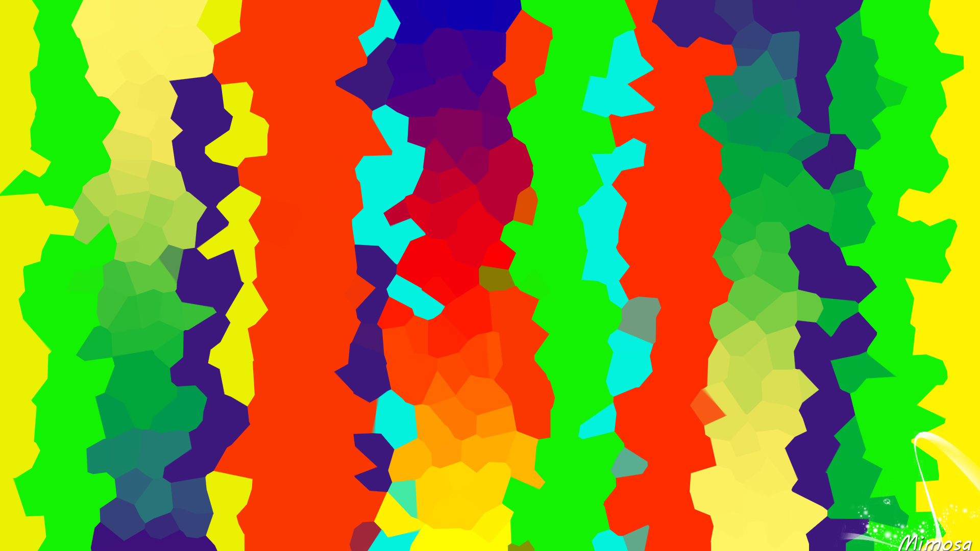 Abstract Colorful Digital Art HD Wallpaper