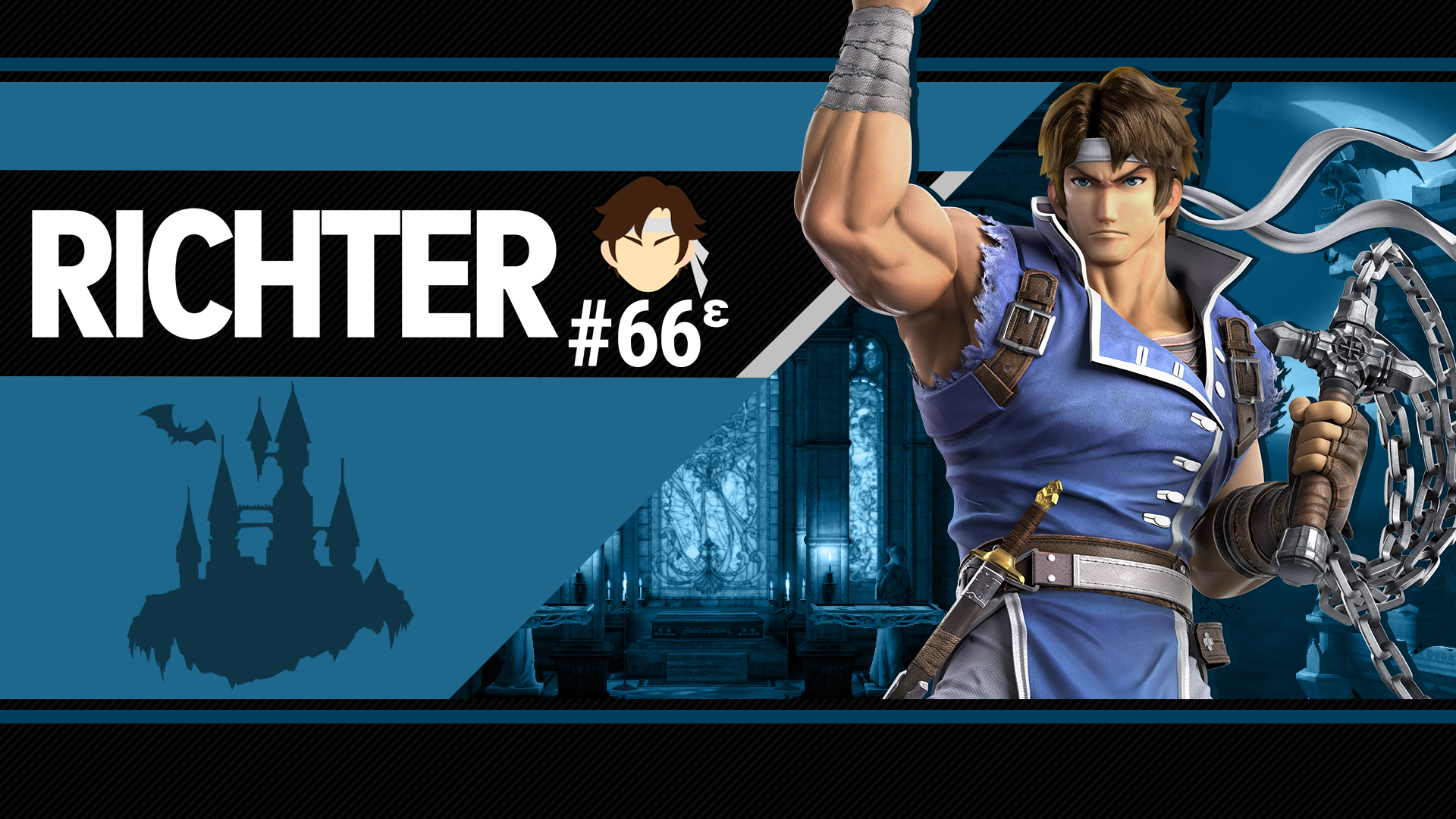 Richter Belmont from Super Smash Bros. Ultimate HD Wallpaper