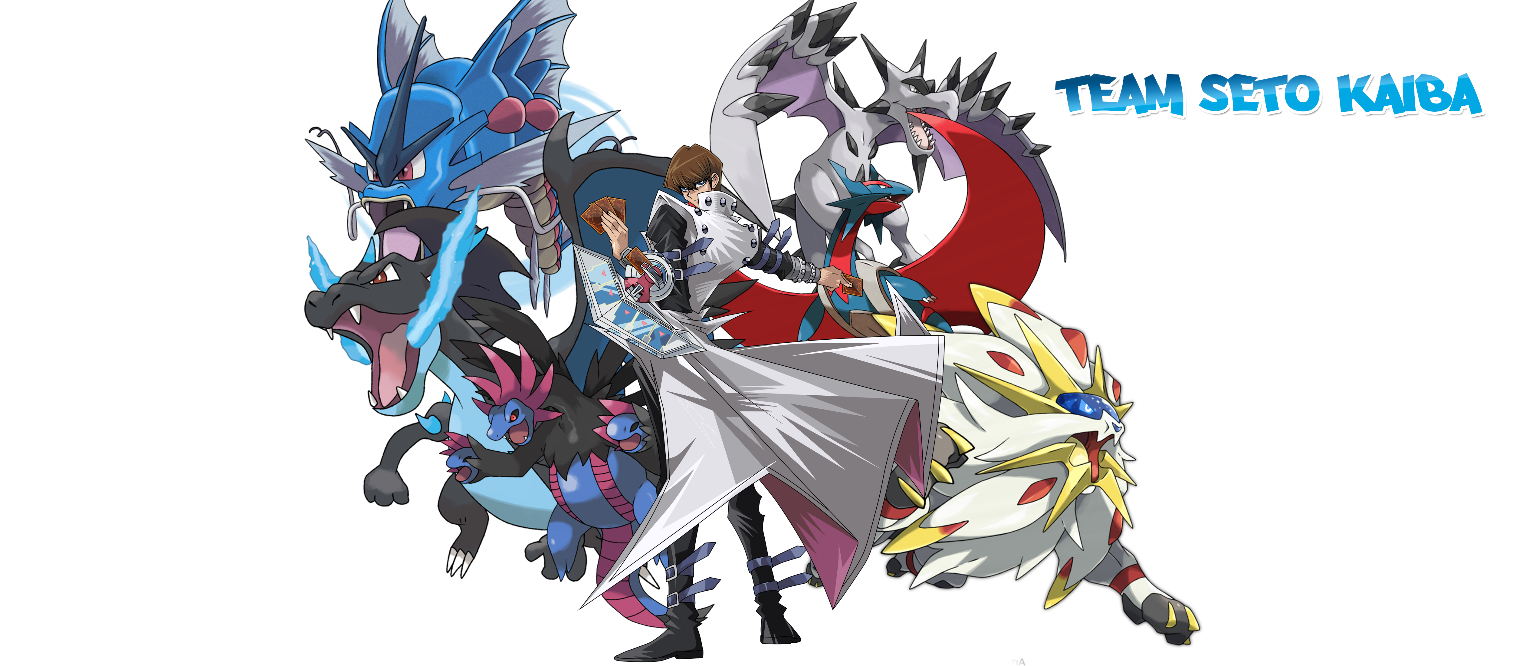 Seto Kaiba with Pokémon HD Wallpaper
