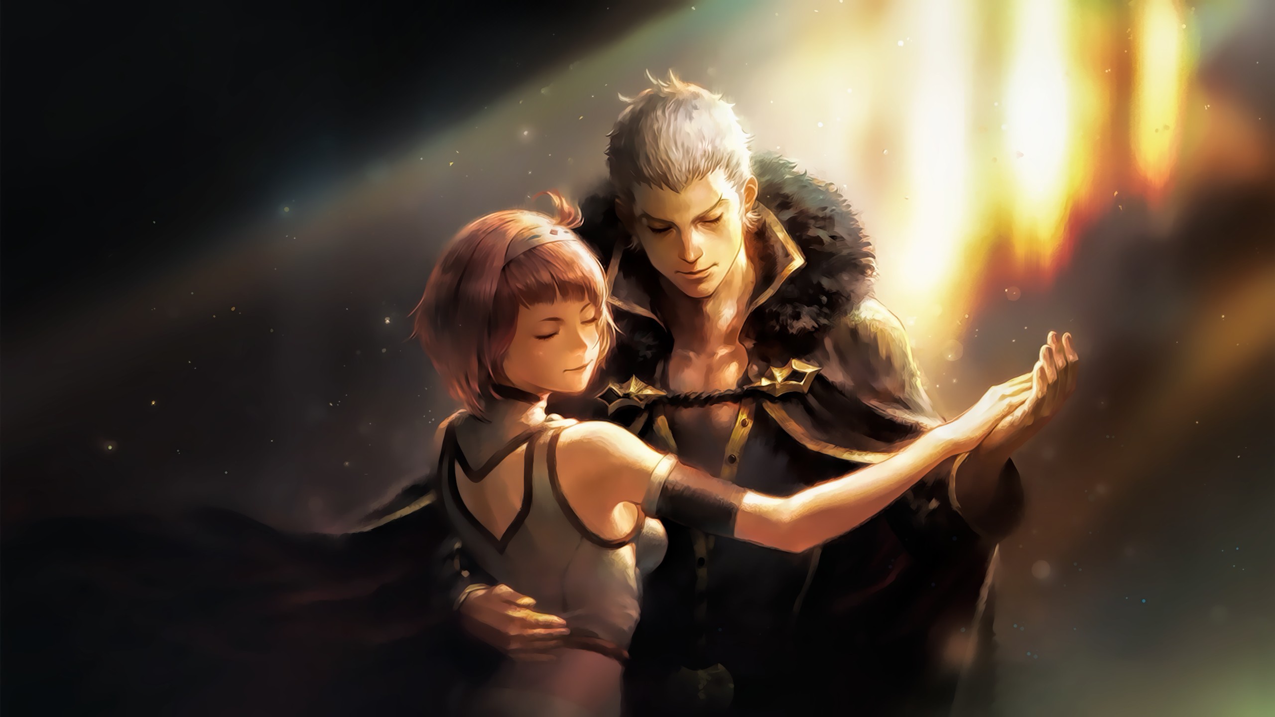 Nina Dragnot and Charioce XVII from Shingeki no Bahamut HD Wallpaper