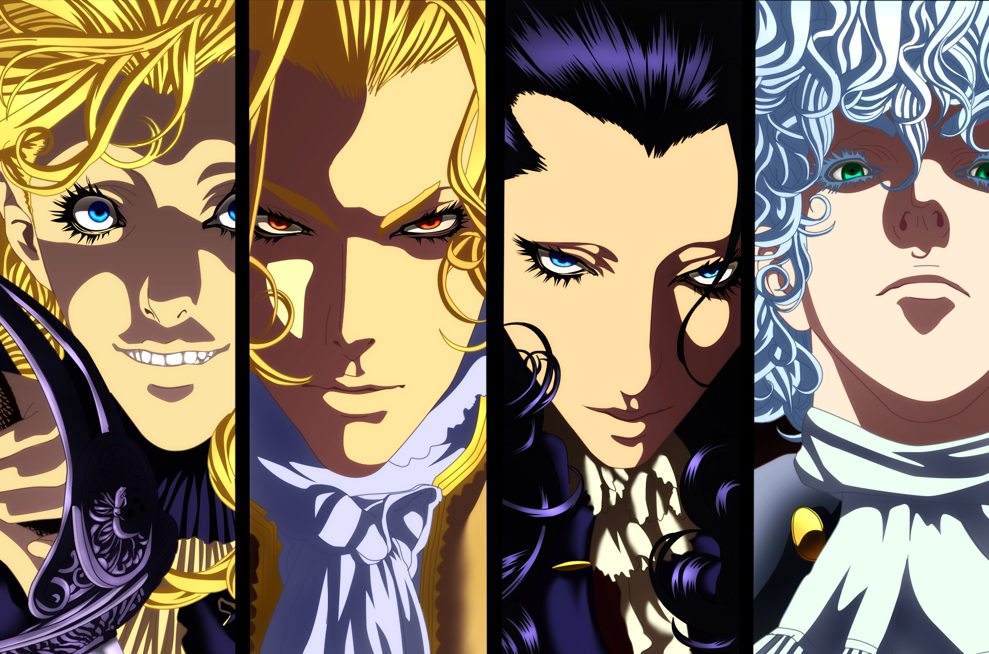 Louis-Auguste and Charles-Henri Sanson from Innocent Rouge HD Wallpaper