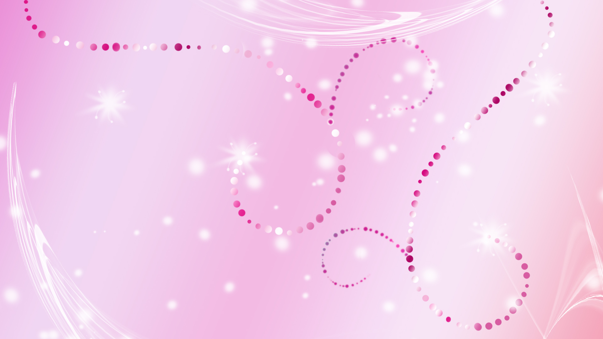 Pink and purple abstract digital art with sparkles HD Wallpaper