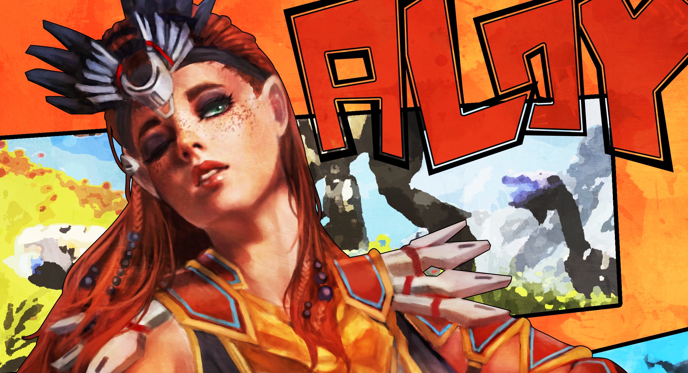 Aloy from Horizon Zero Dawn HD Wallpaper