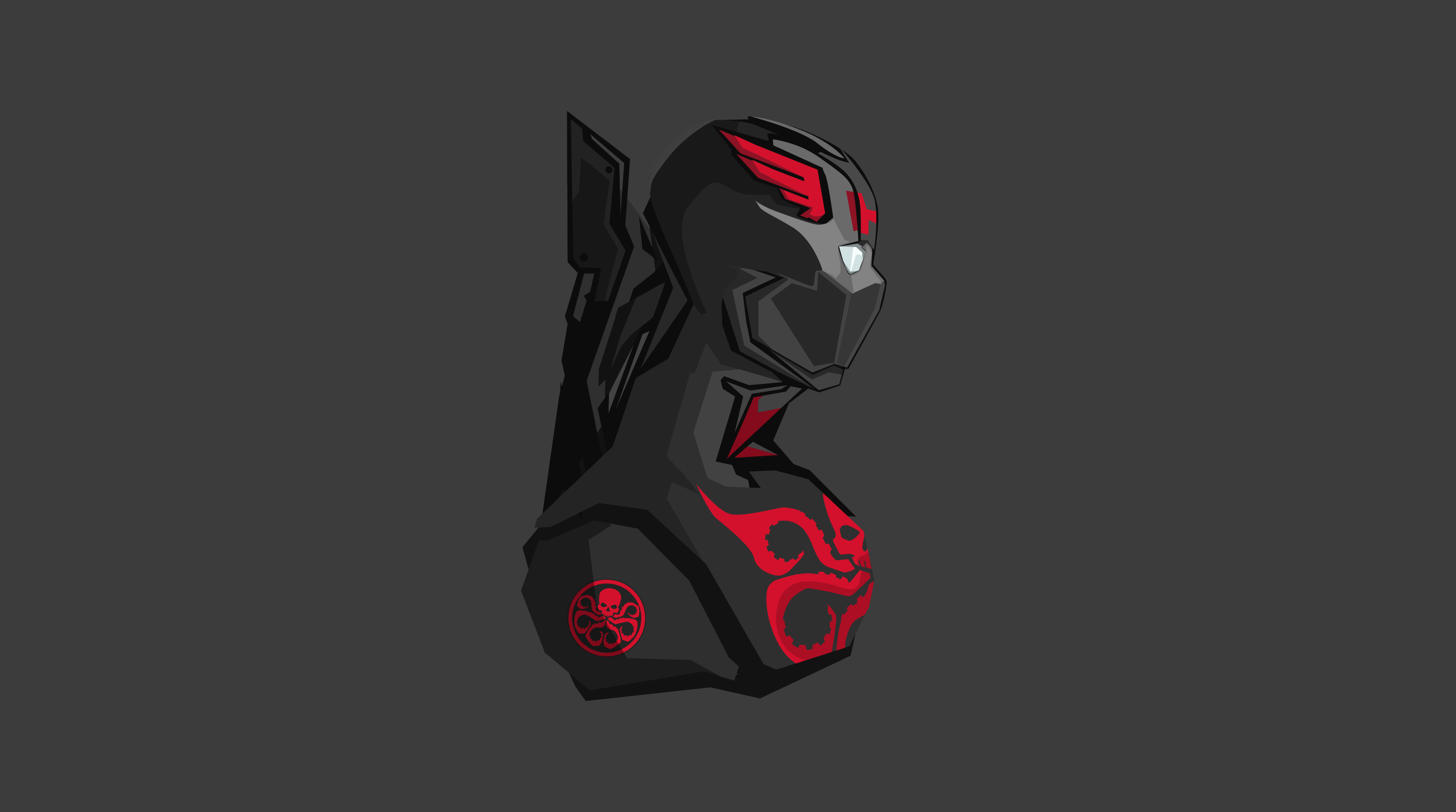 Hydra Soldier Bust from Marvel Comics HD Wallpaper