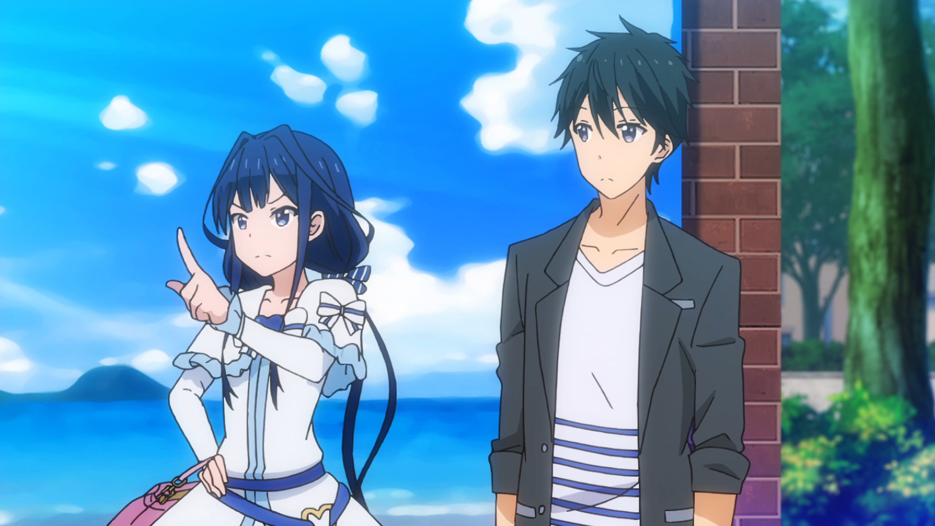 Aki Adagaki and Masamune Makabe HD Wallpaper