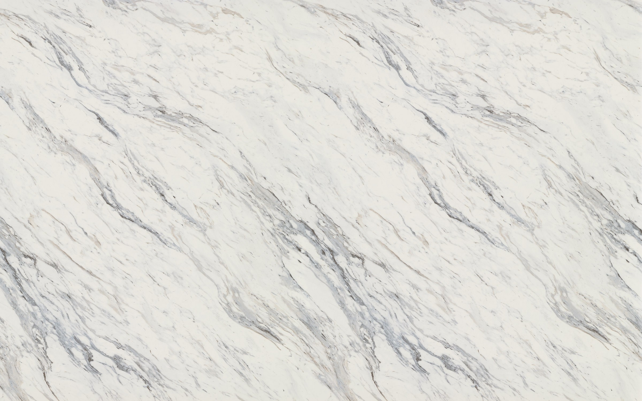White marble with gray veins HD Wallpaper