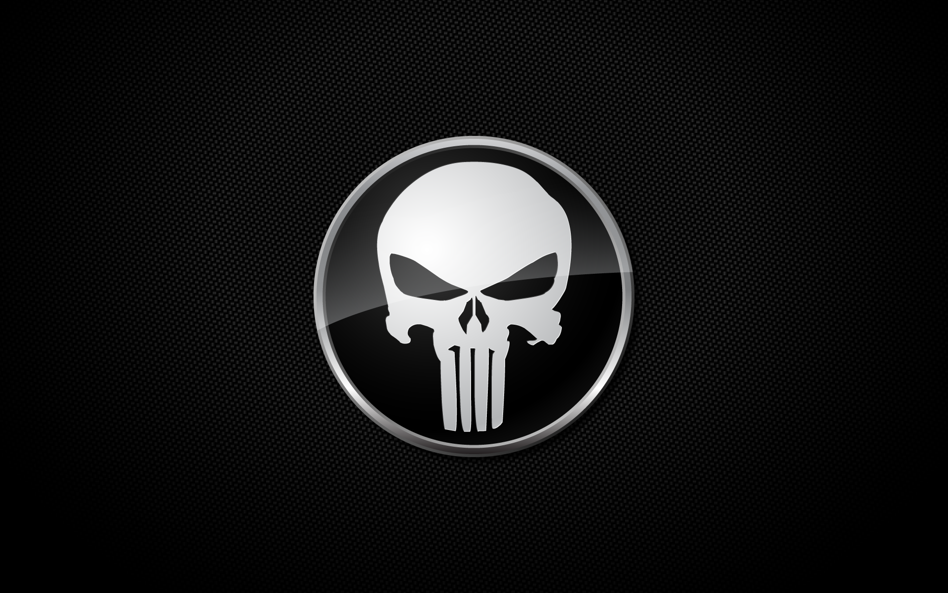 The Punisher Skull Logo HD Wallpaper