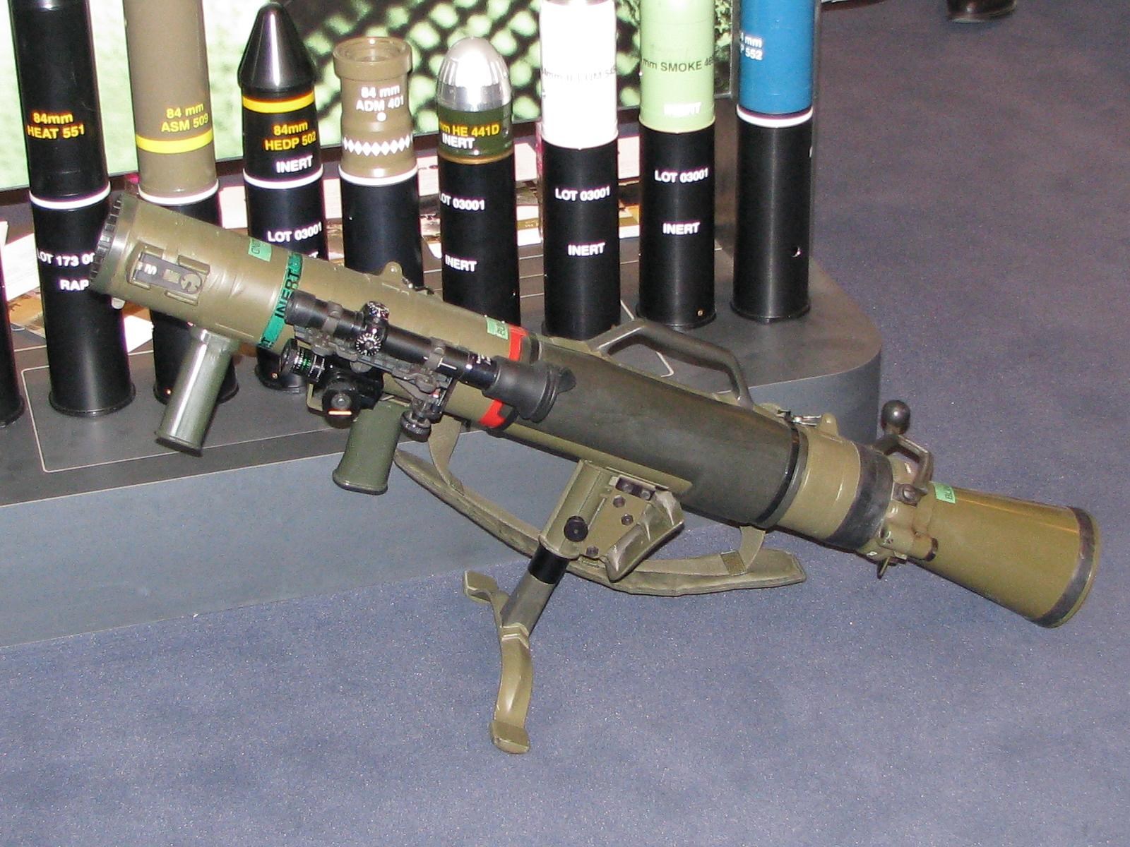 Carl Gustav Recoilless Rifle Display HD Wallpaper