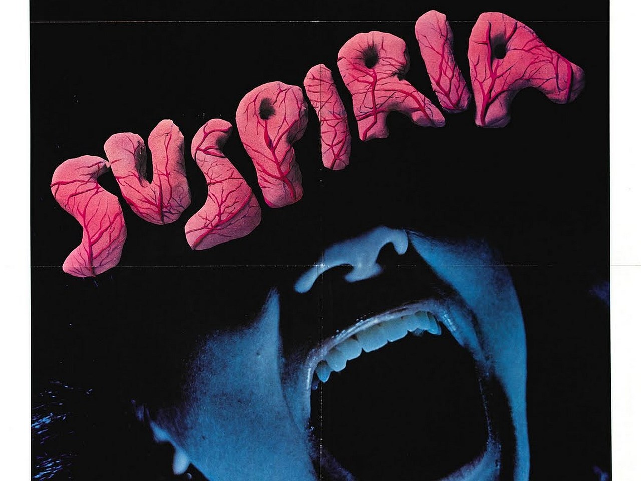 Suspiria movie poster with screaming mouth HD Wallpaper