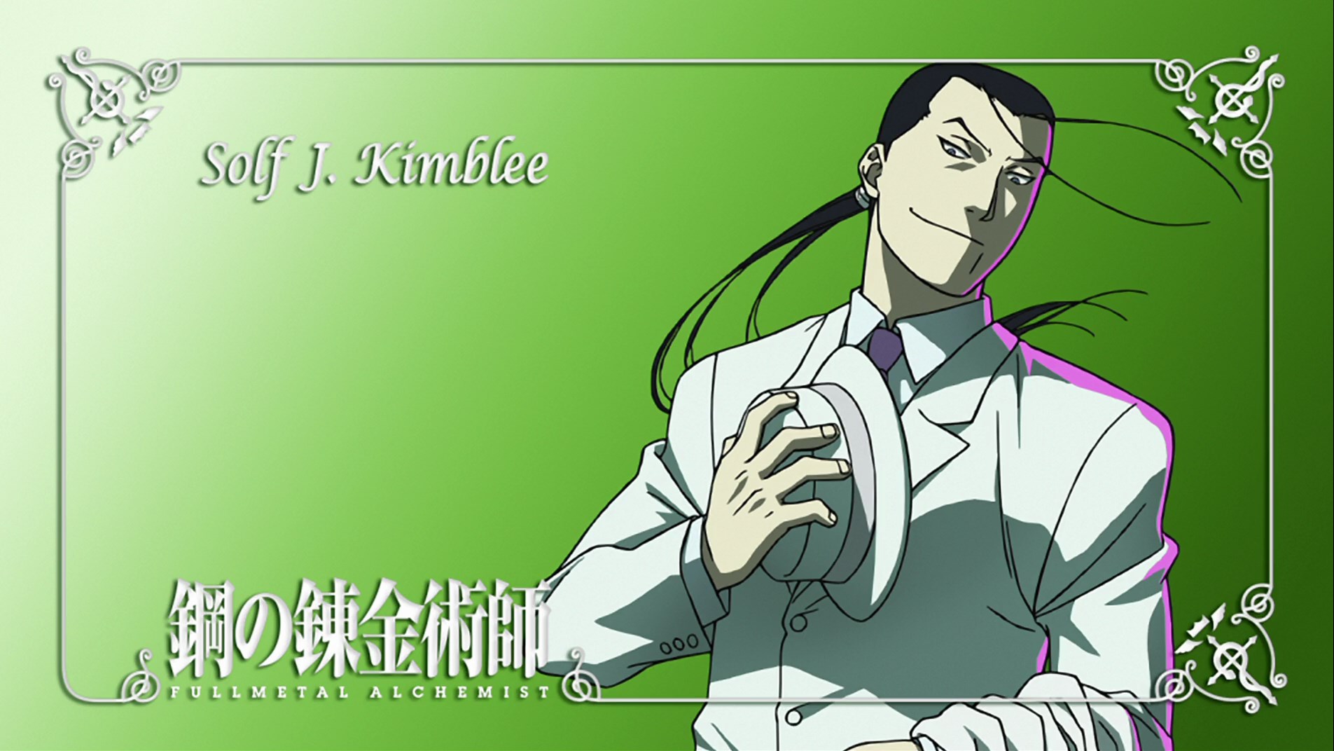 Solf J. Kimblee from Fullmetal Alchemist HD Wallpaper