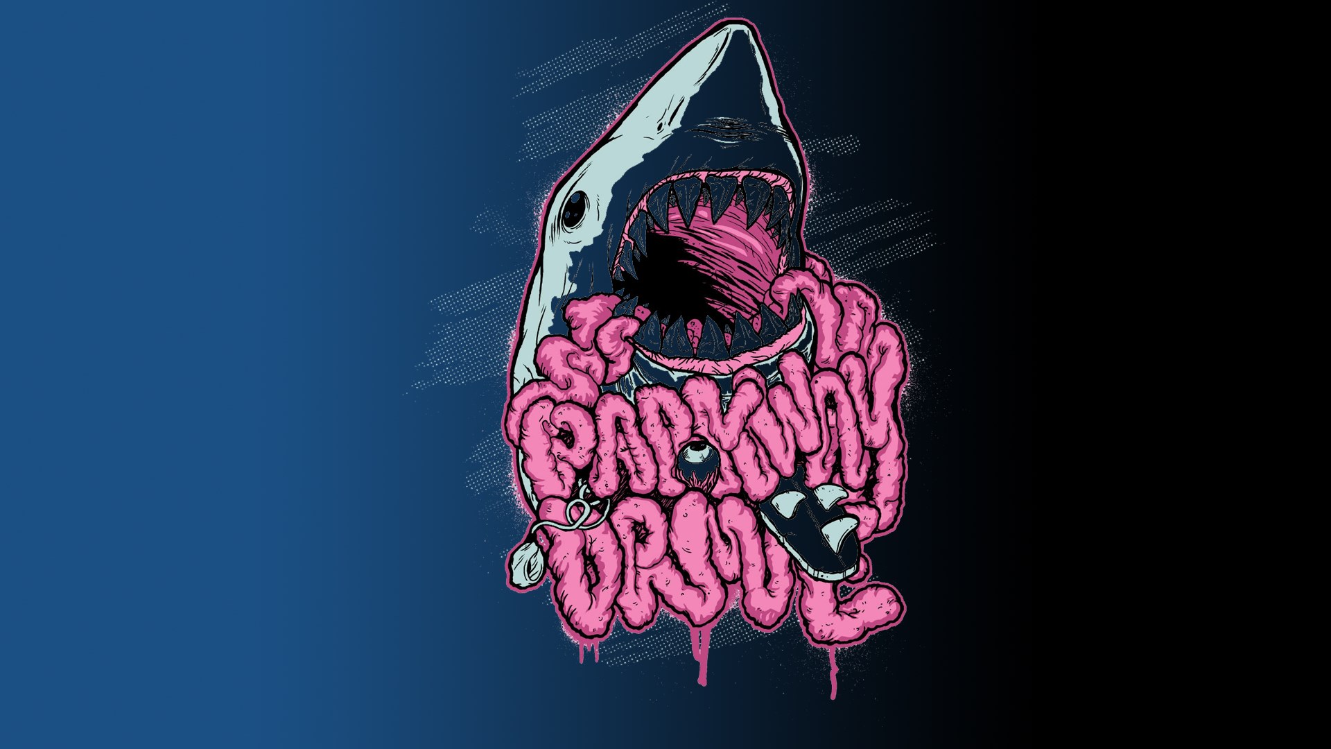 Parkway Drive Shark Brain Logo HD Wallpaper