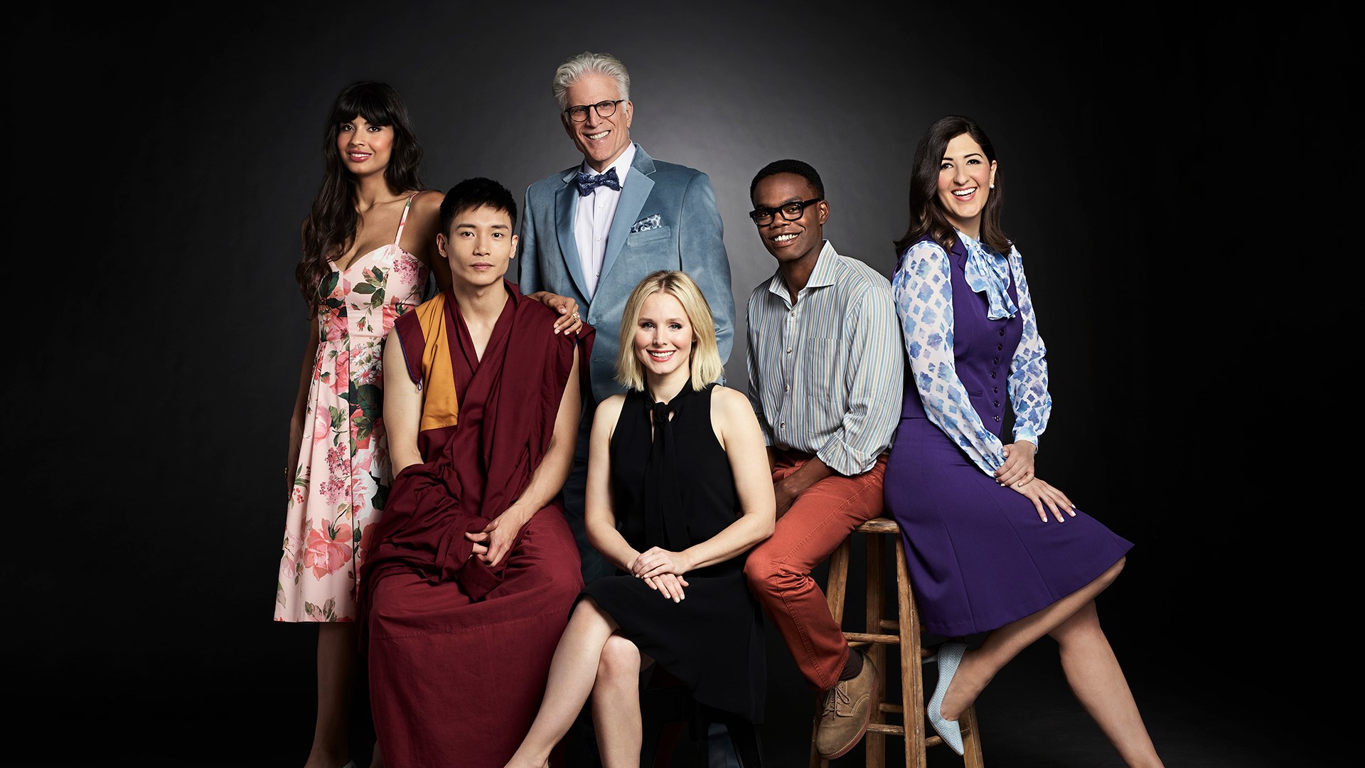The Good Place cast HD Wallpaper