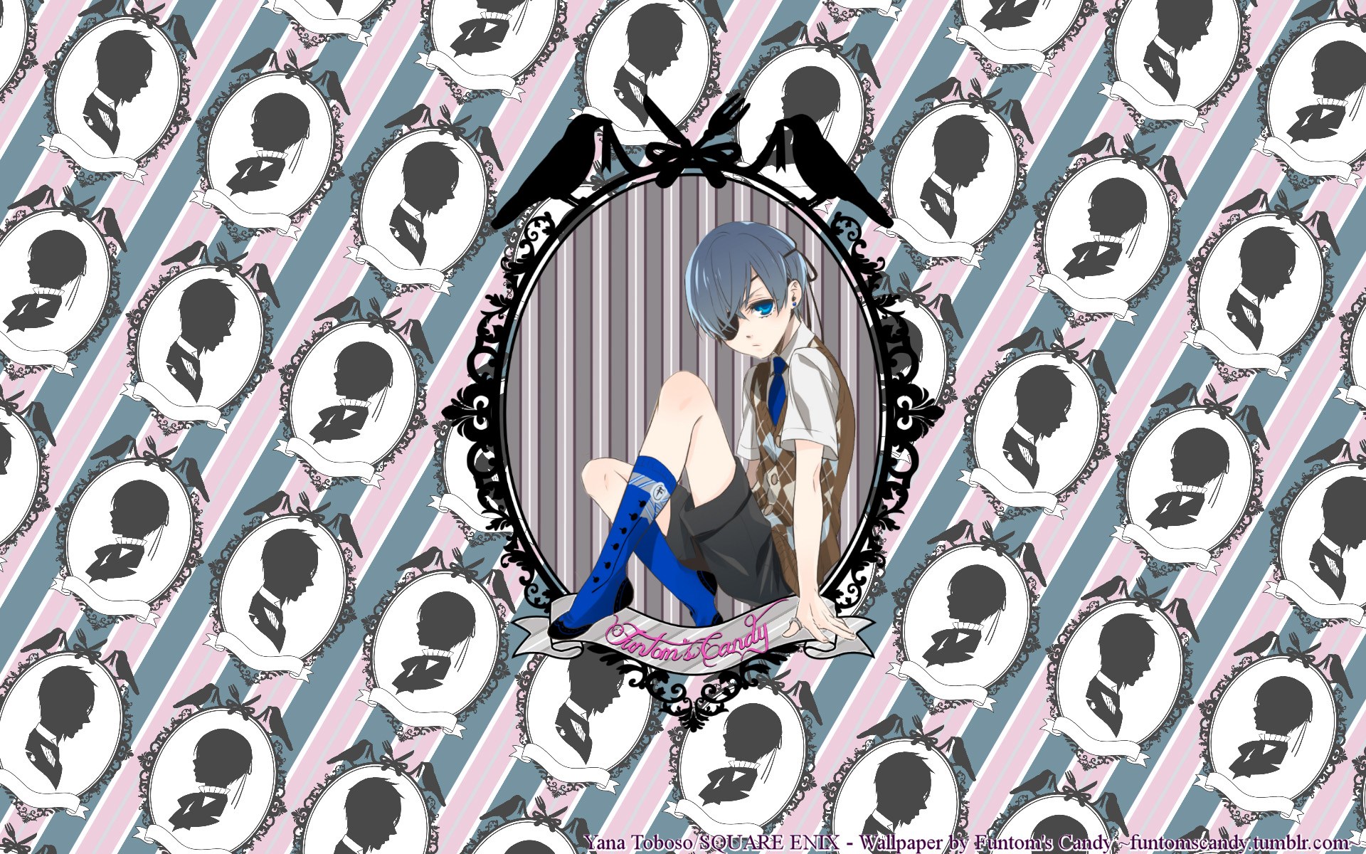 Ciel Phantomhive from Black Butler HD Wallpaper