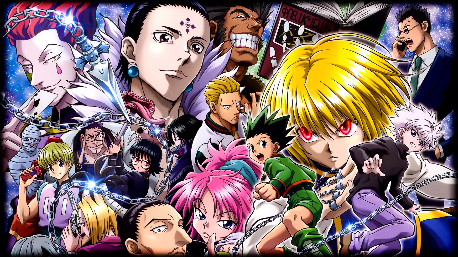 Hunter x Hunter characters collage HD Wallpaper