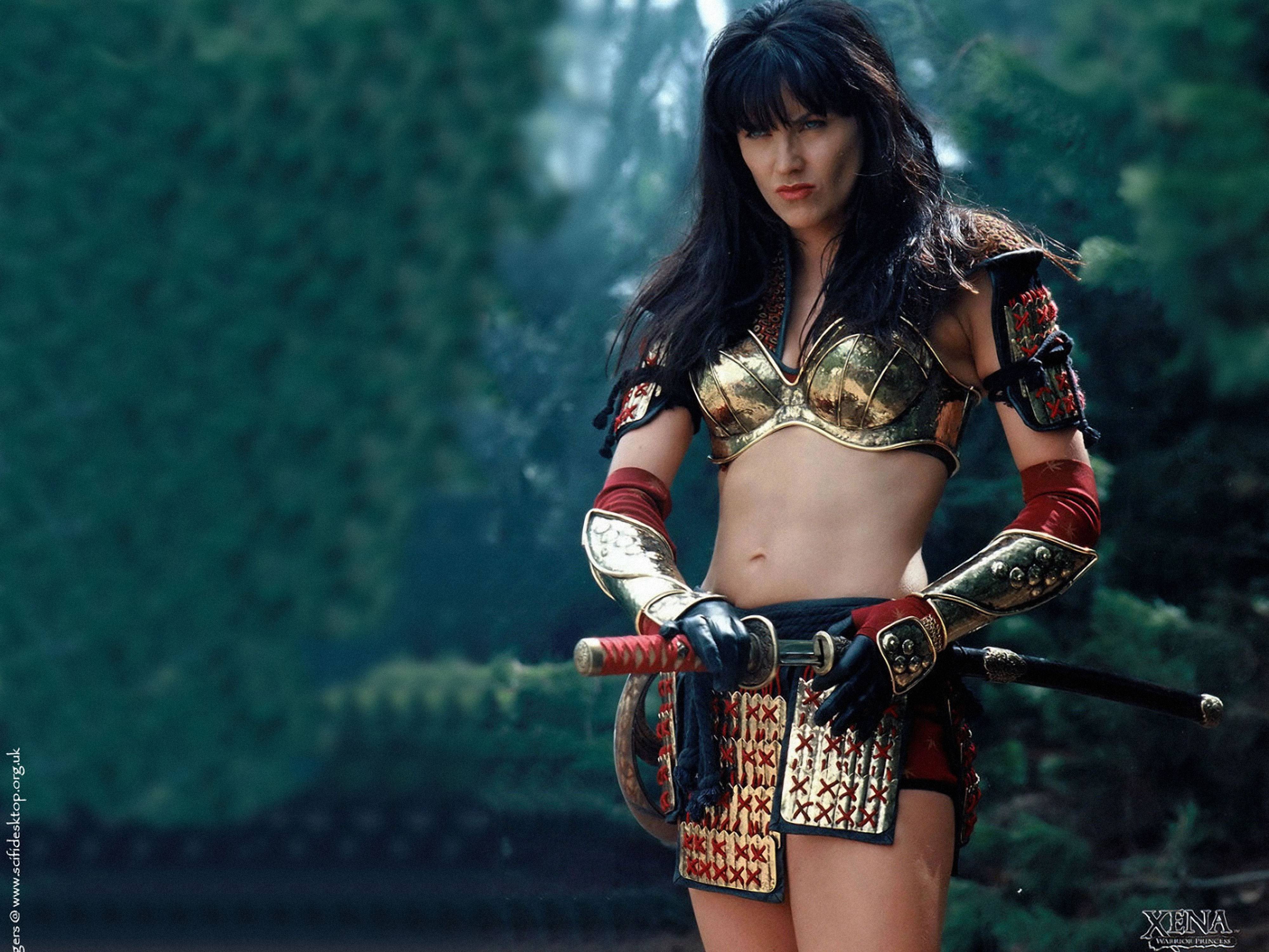 Xena from Xena Warrior Princess HD Wallpaper