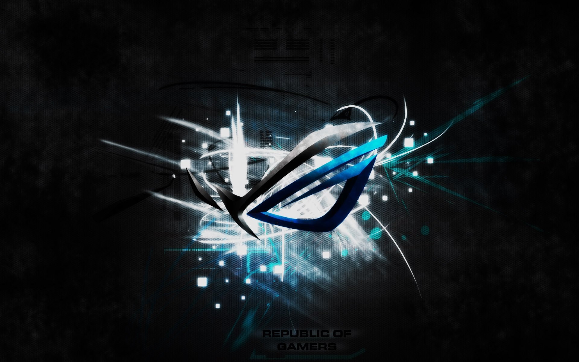 ASUS Republic of Gamers Abstract Art HD Wallpaper