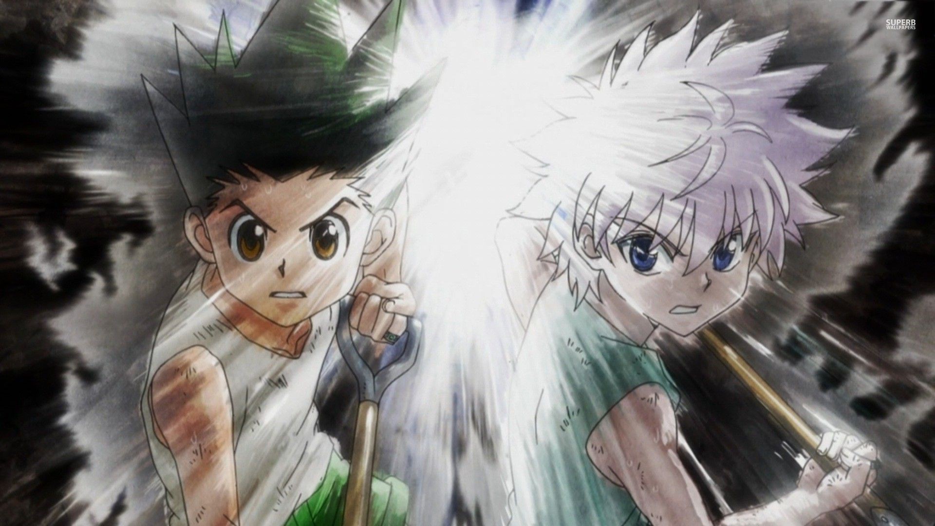 Gon and Killua from Hunter x Hunter HD Wallpaper