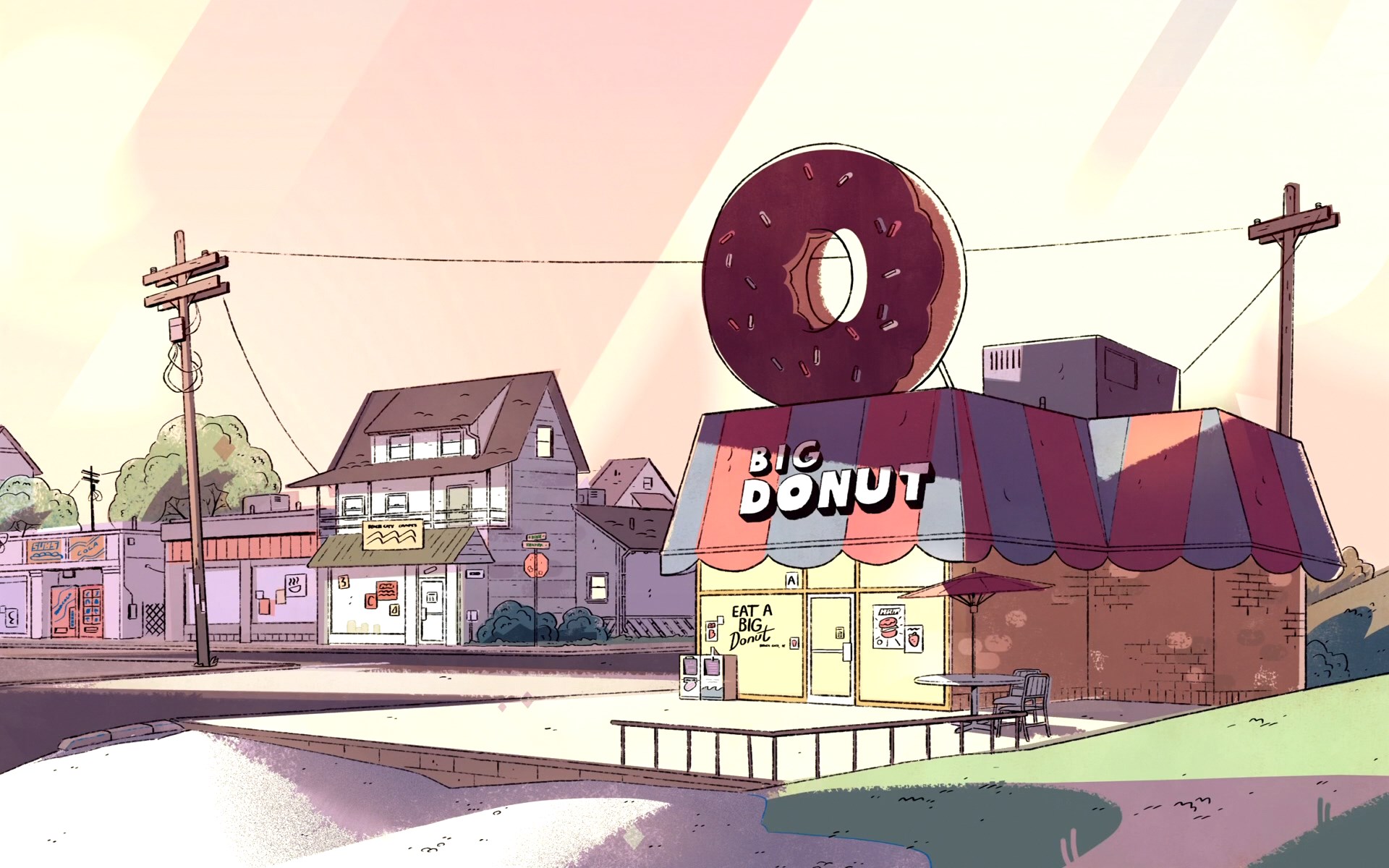 Big Donut from Steven Universe HD Wallpaper