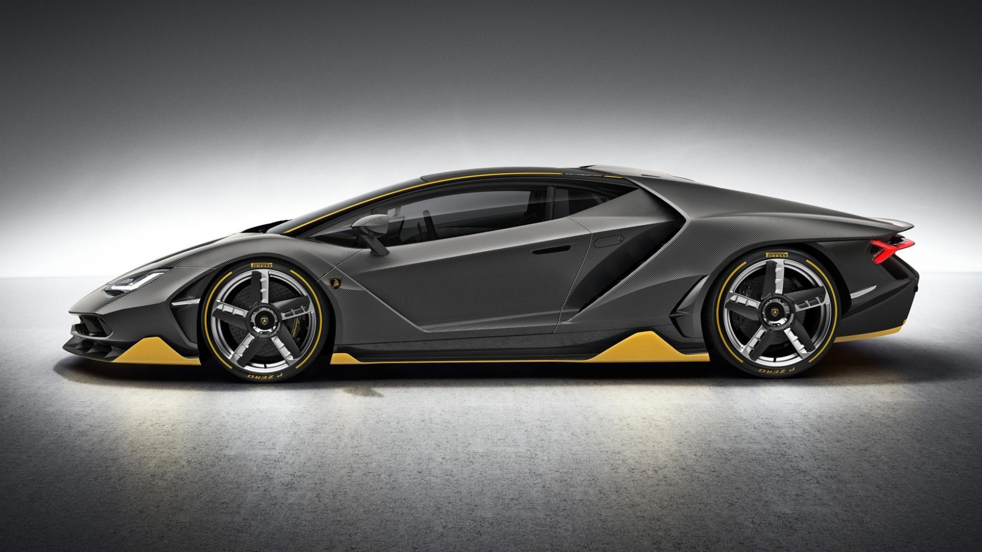 Lamborghini Centenario Side View HD Wallpaper