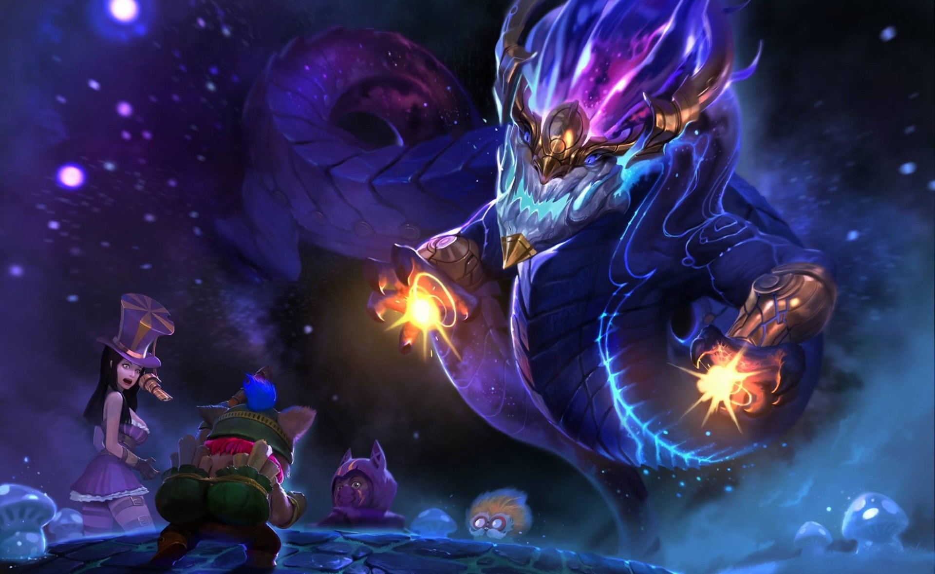 Aurelion Sol from League of Legends HD Wallpaper