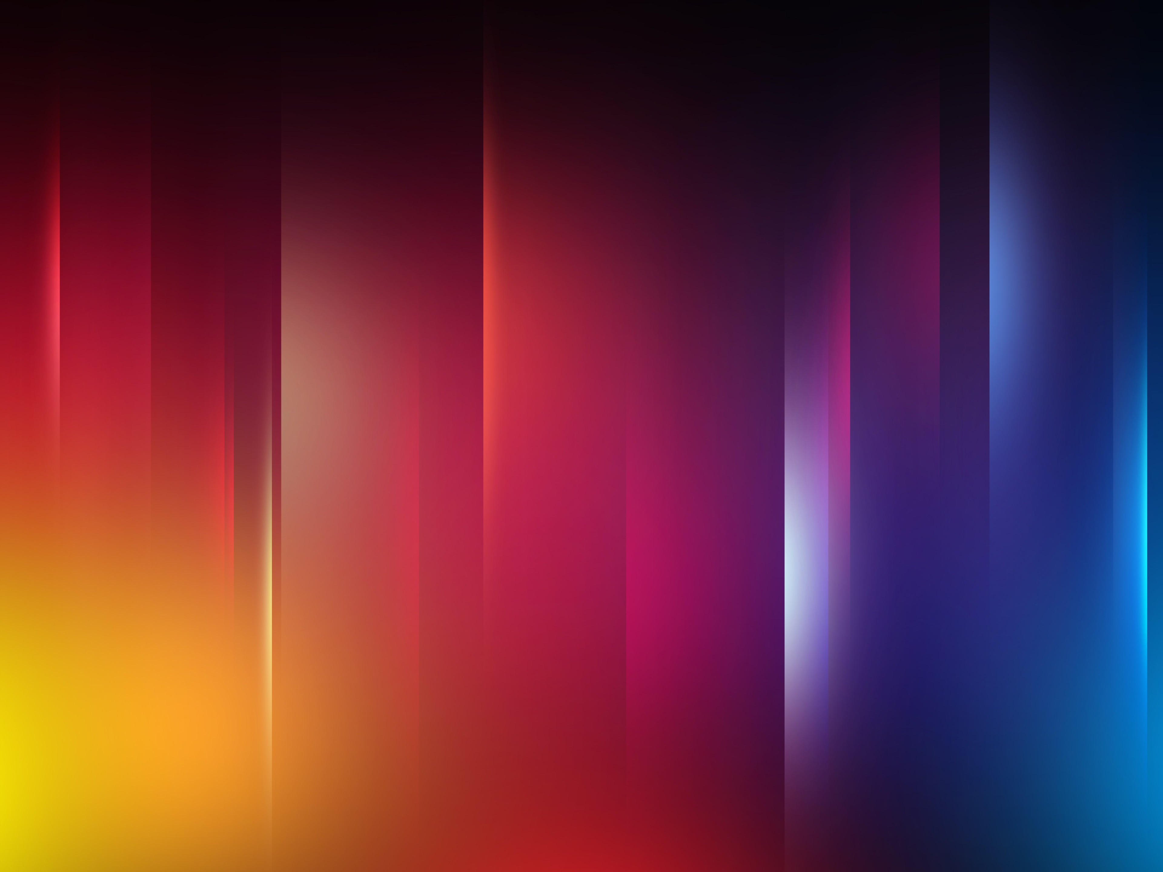Colorful abstract light streaks 4K HD Wallpaper