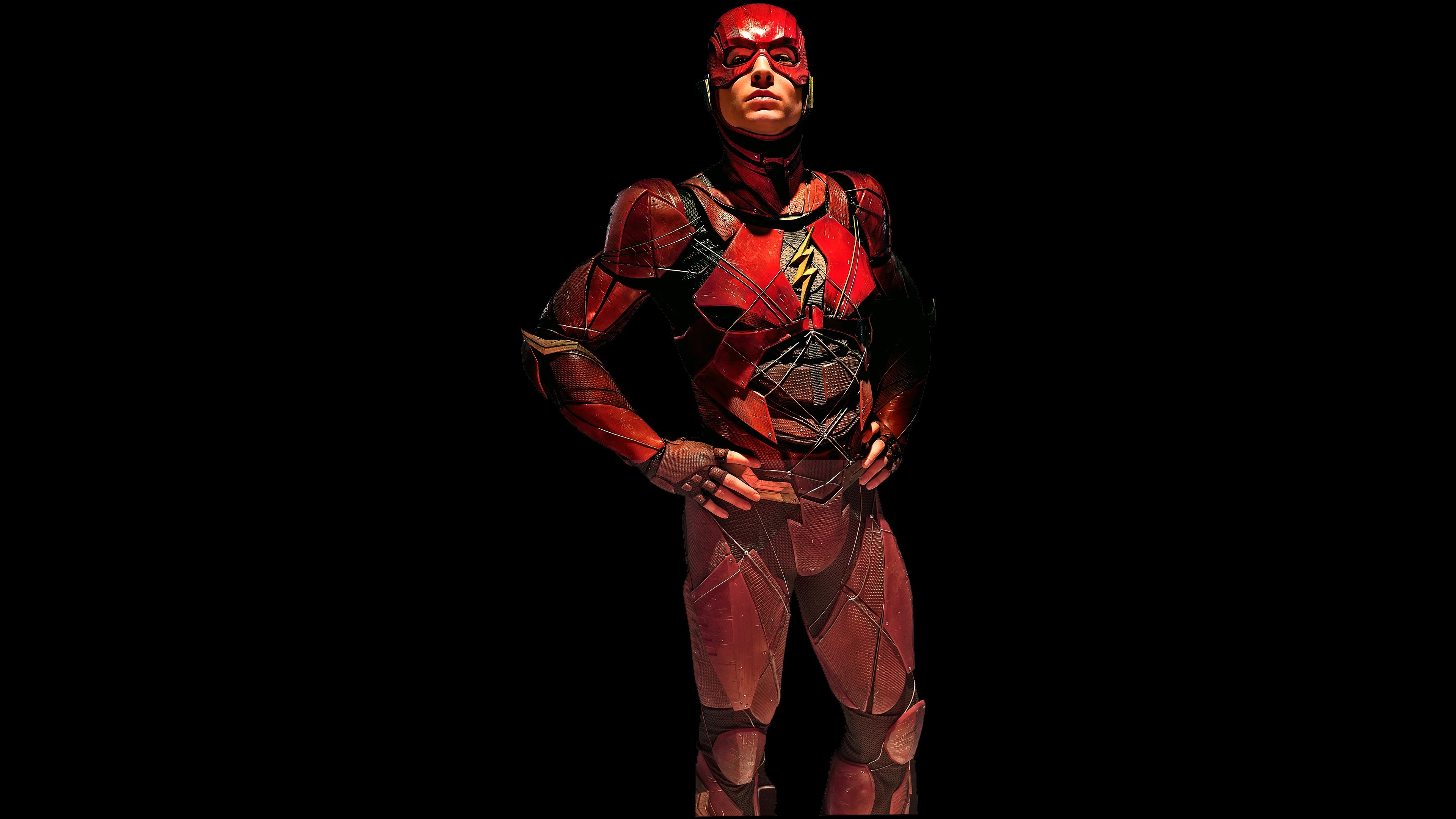 The Flash from Justice League 4K HD Wallpaper
