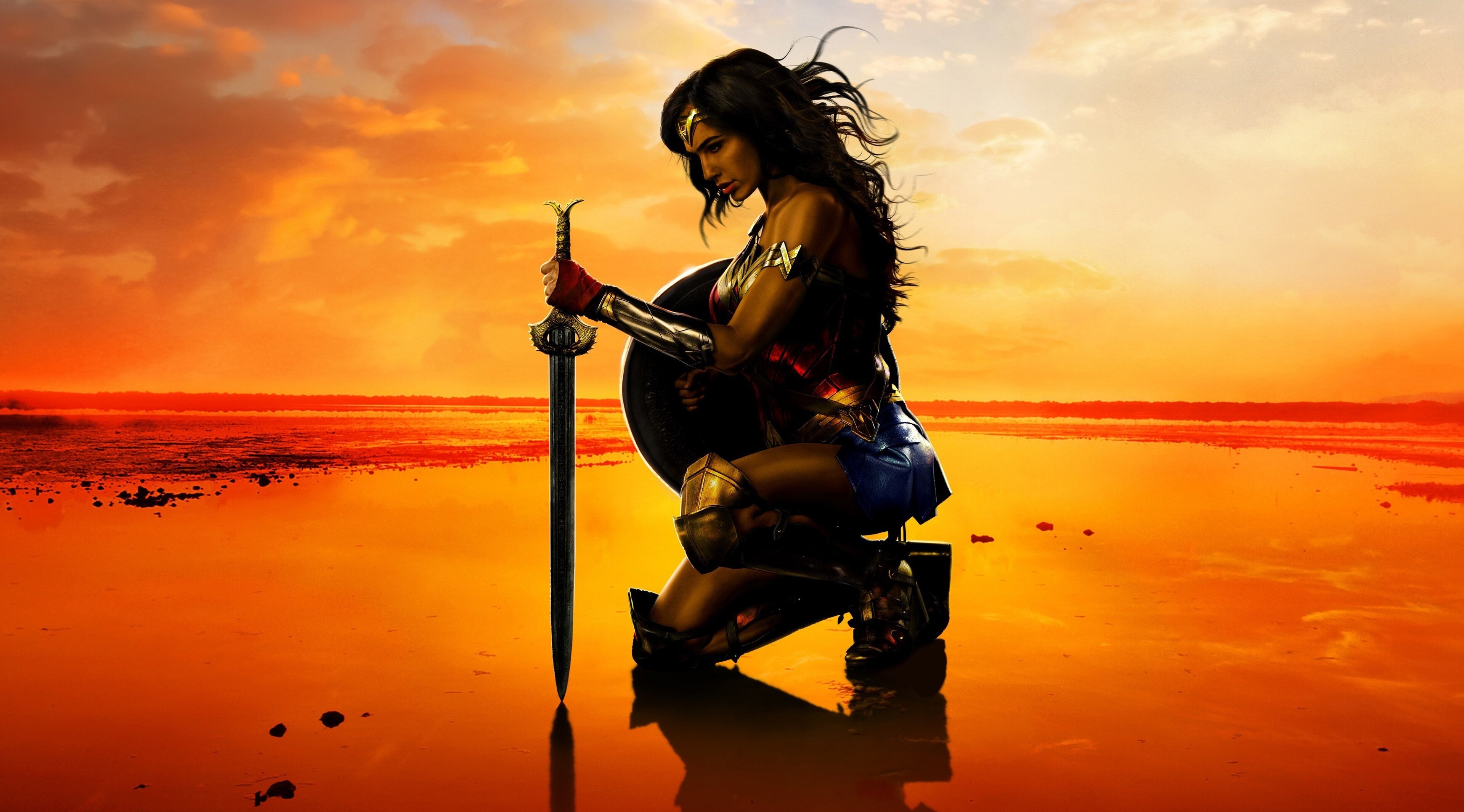 Wonder Woman 4K HD Wallpaper
