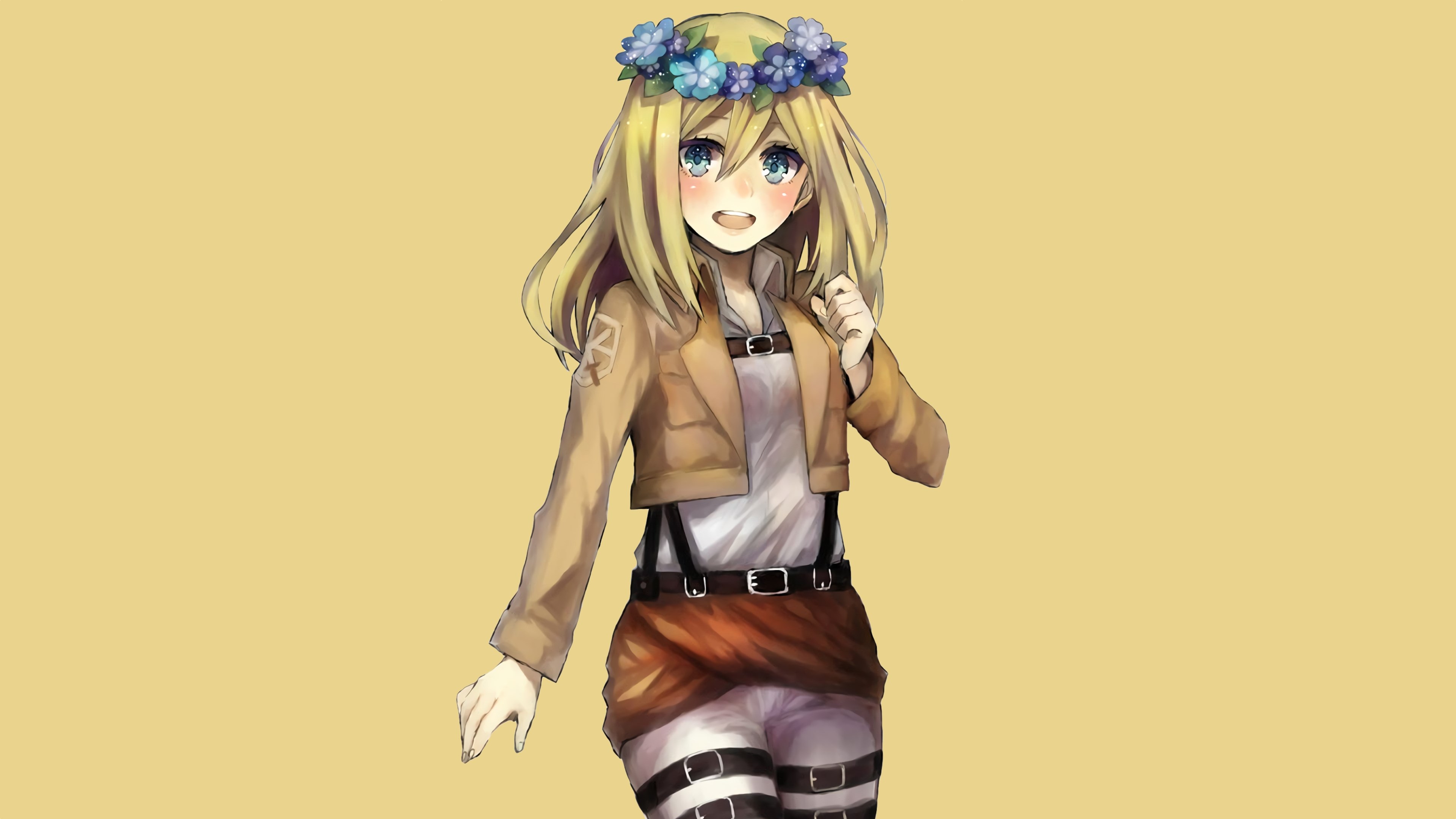 Historia Reiss from Attack on Titan 4K HD Wallpaper