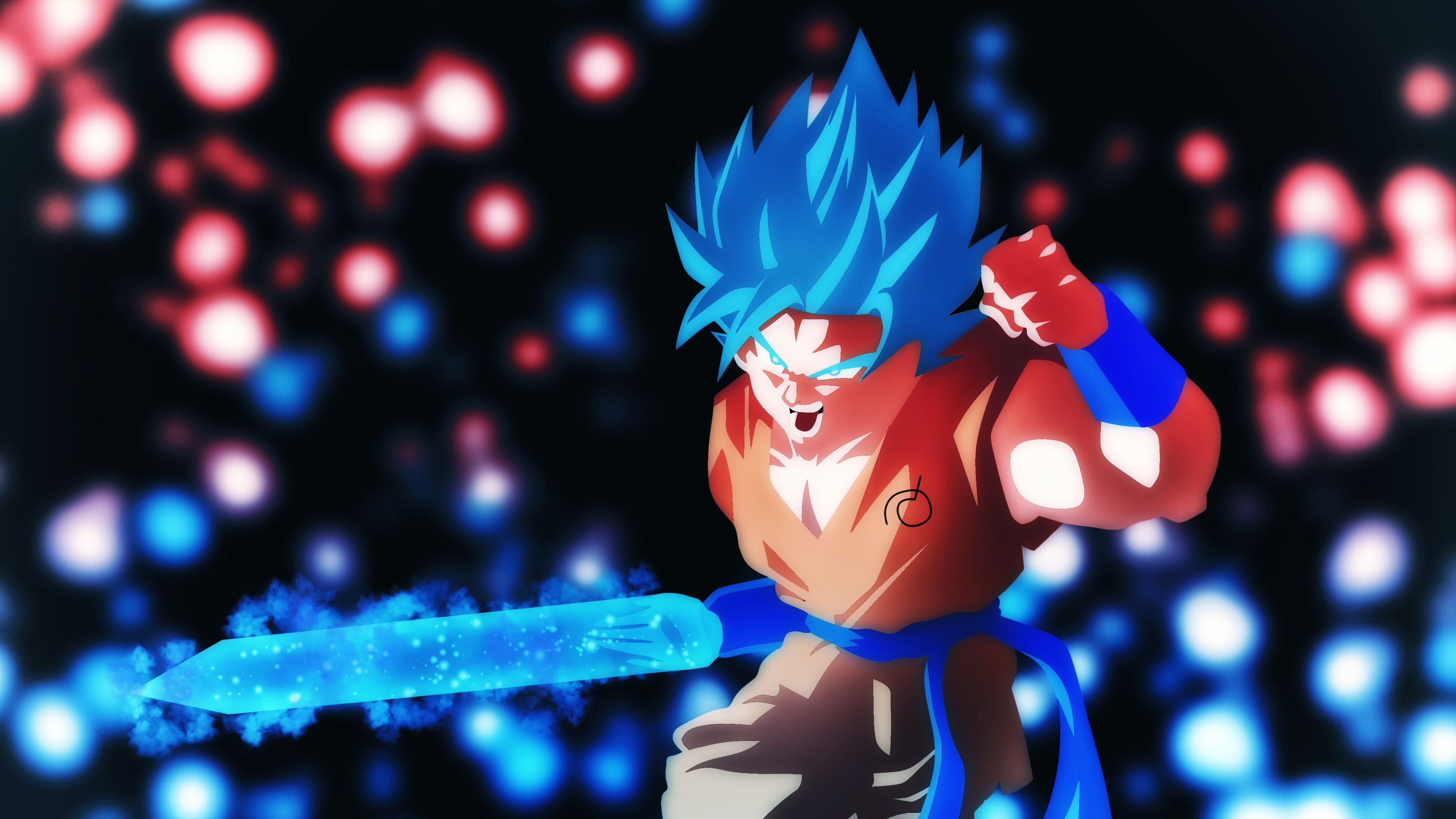 Goku from Dragon Ball Super 4K HD Wallpaper