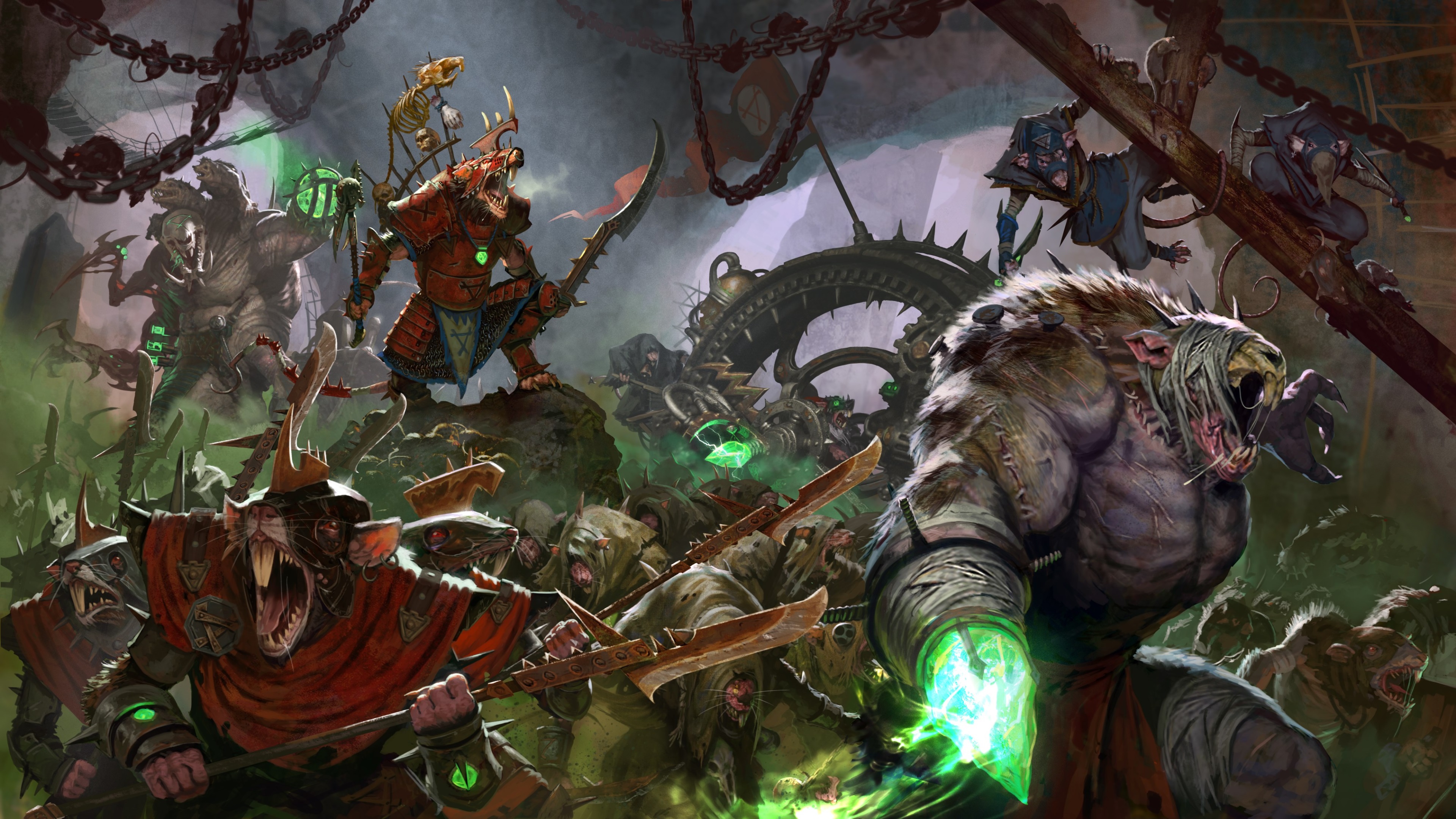 Total War Warhammer II 4K Skaven Battle HD Wallpaper
